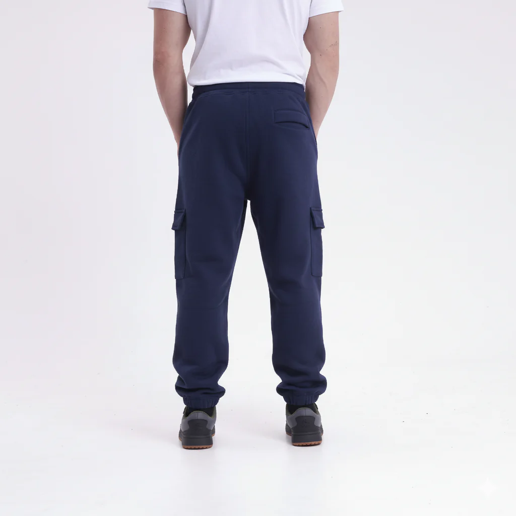 Jogging Rusty Trail Cargo Trackpant Jr Navy Blue - Image 2