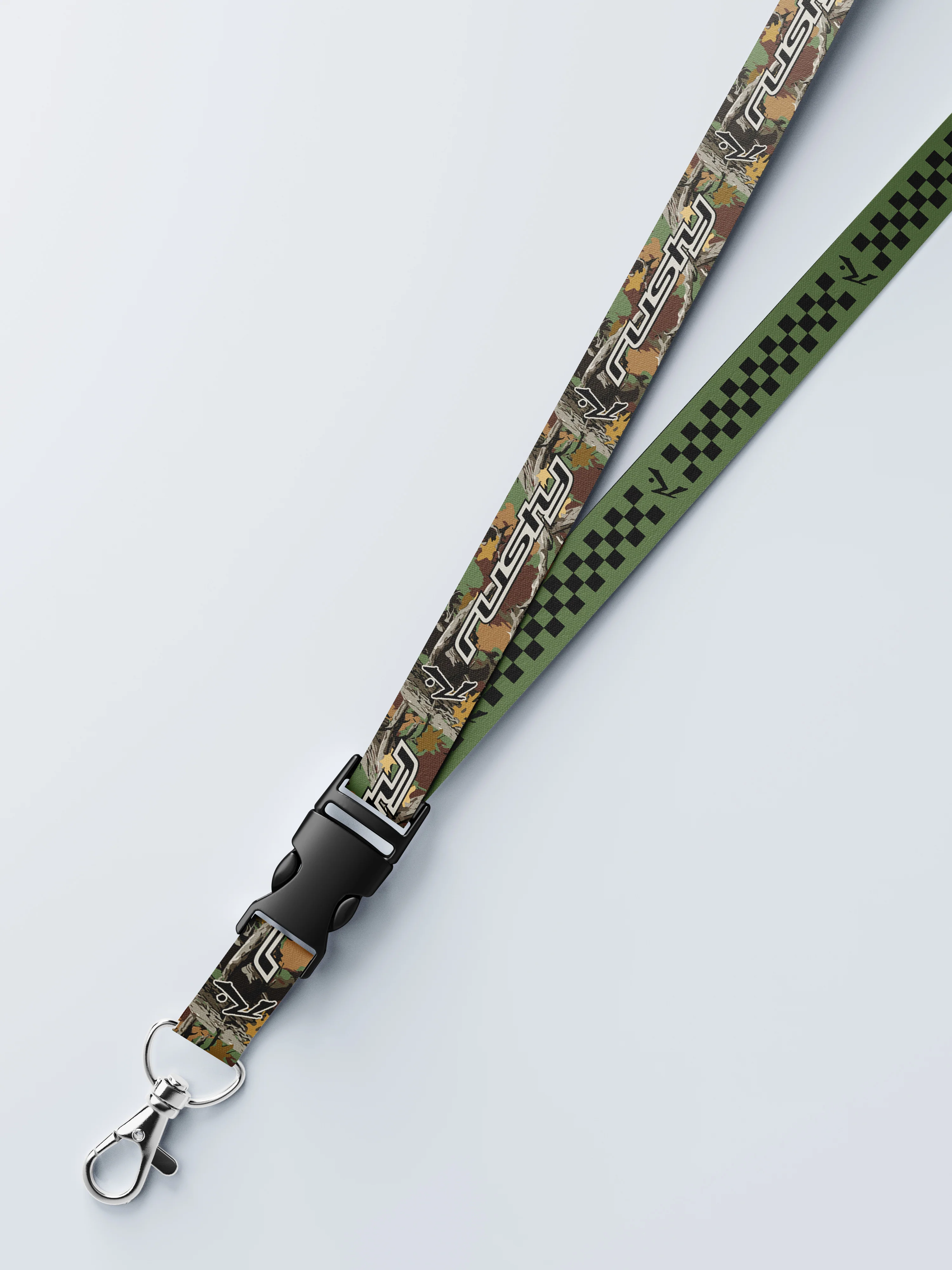Llavero Rusty Flip Rambo Llavero De Tira Camo