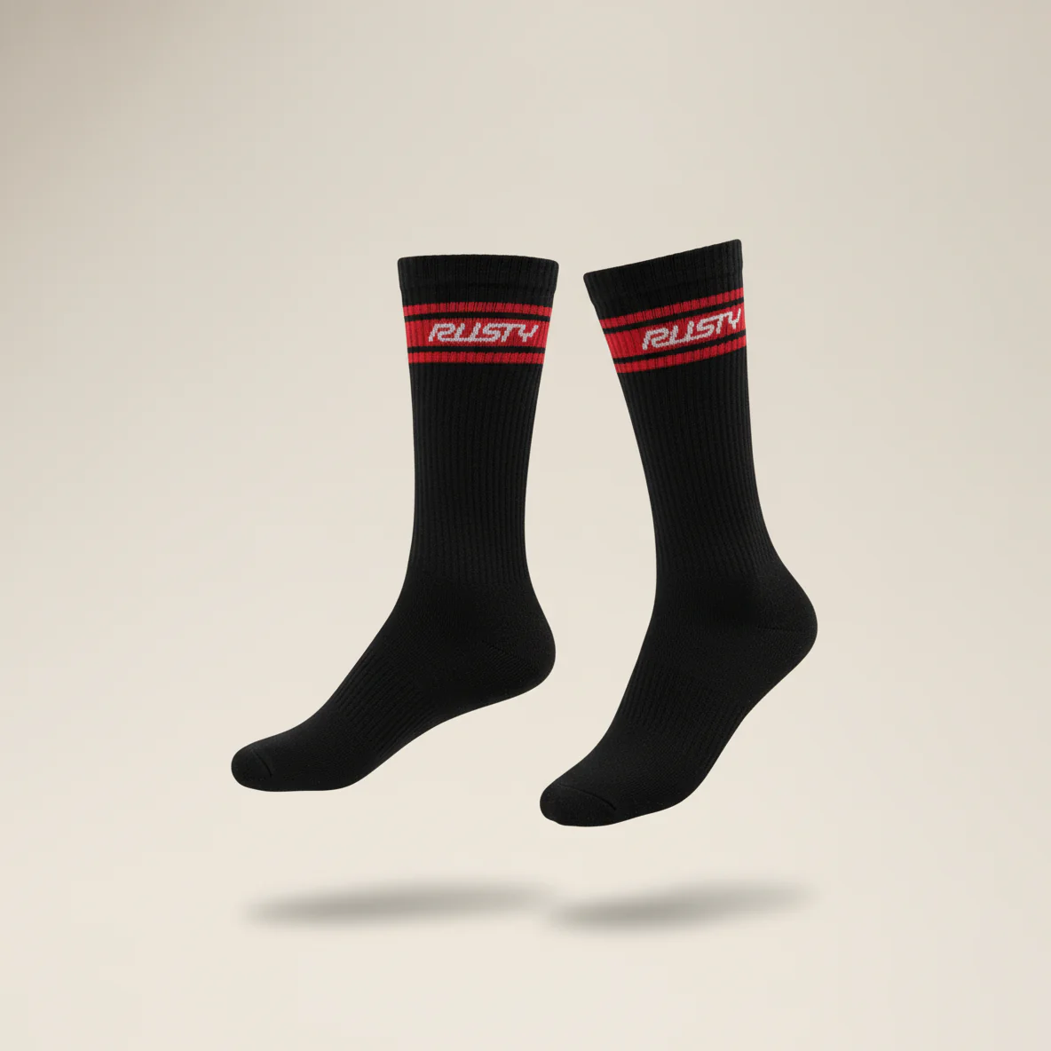 Medias Rusty Pit Crew Mid Calf 4-Sock Pack* Multi - Image 6
