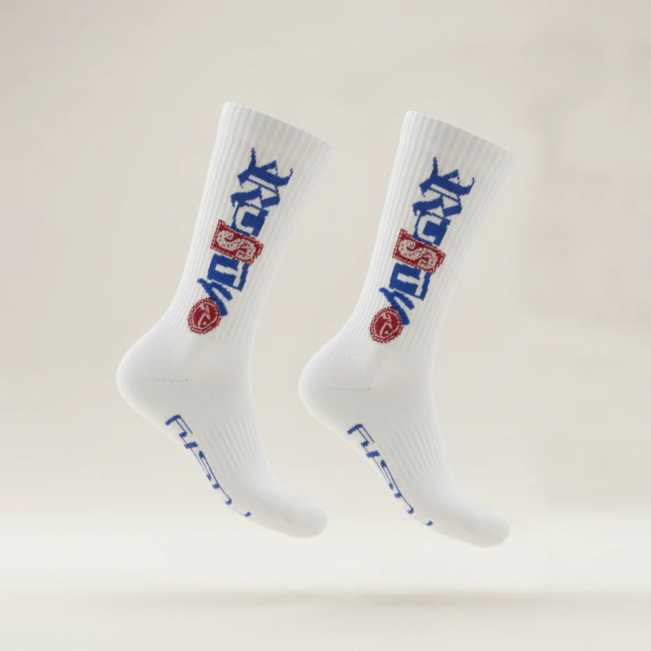 Medias Rusty Our Kind Mid Calf Sock White
