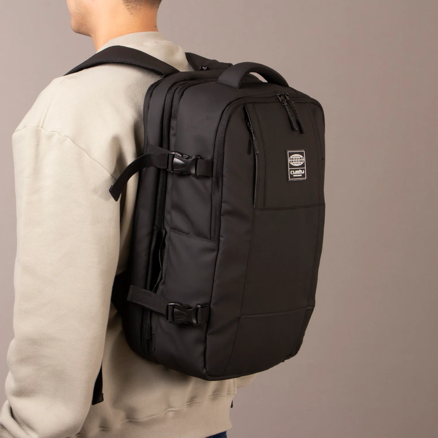 Mochila Rusty Carry Me Serie 2 Backpack Black - Image 10