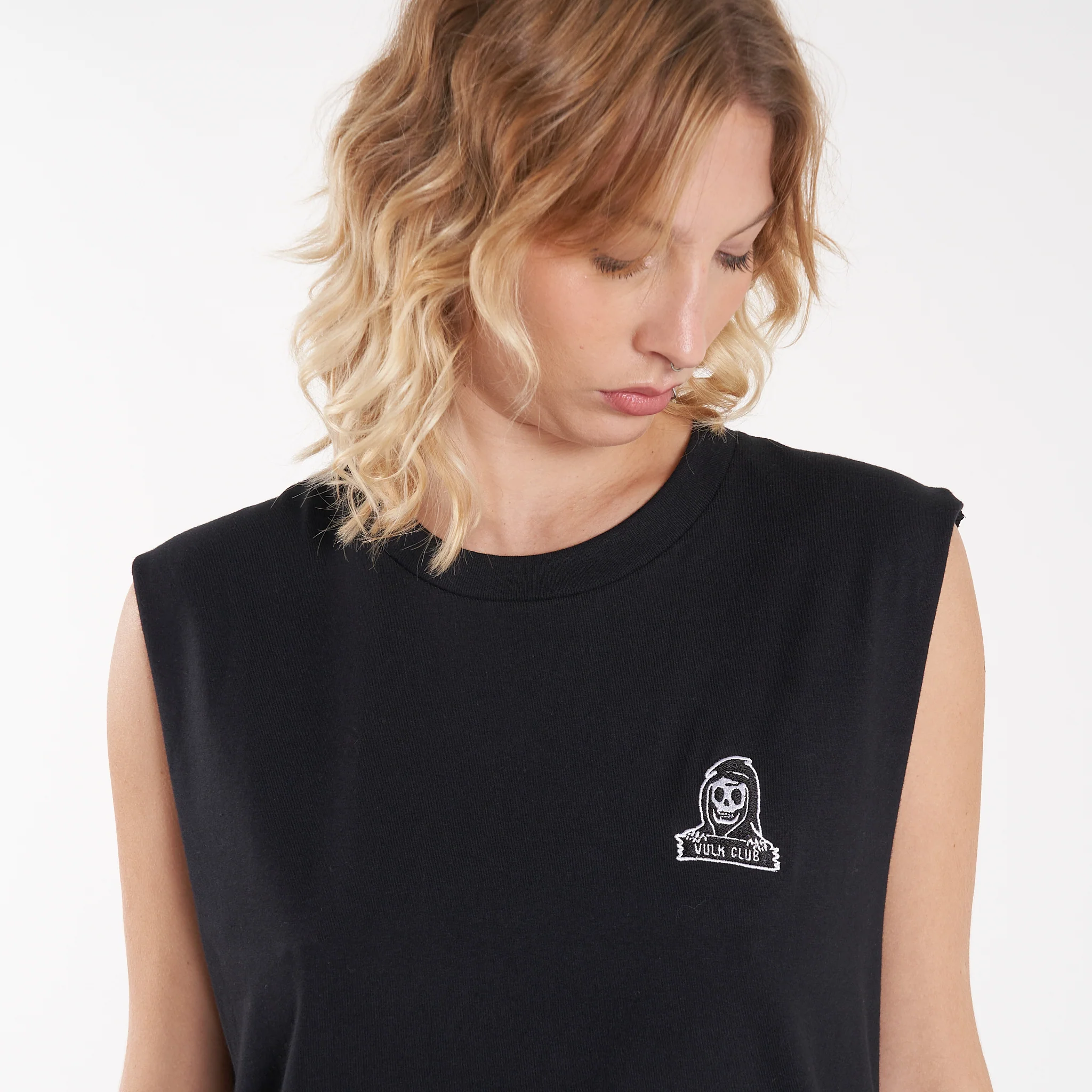 Musculosa Vulk Grimm Muscle Black - Image 3