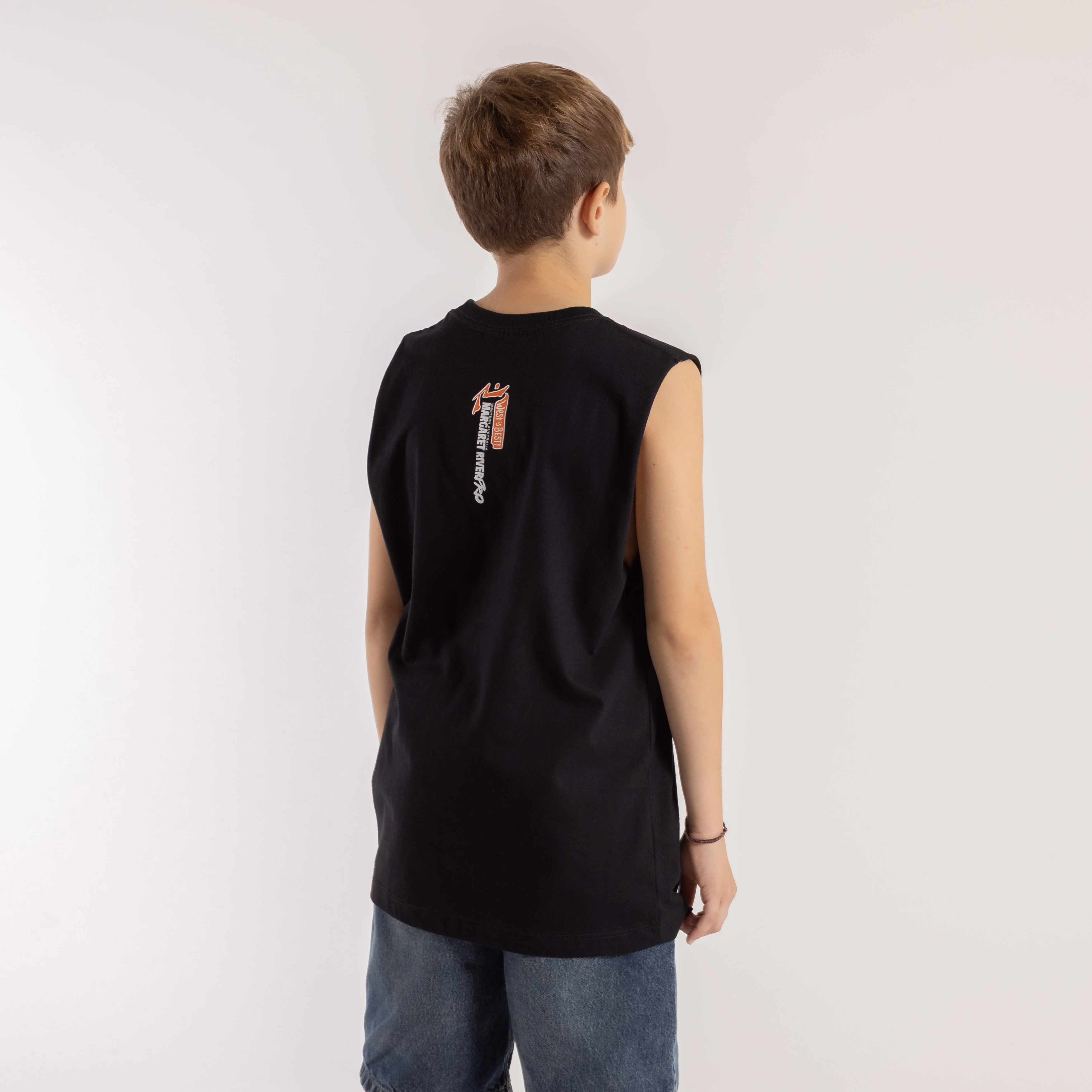Musculosa Rusty Margaret River 25 Muscle Jr Black - Image 5