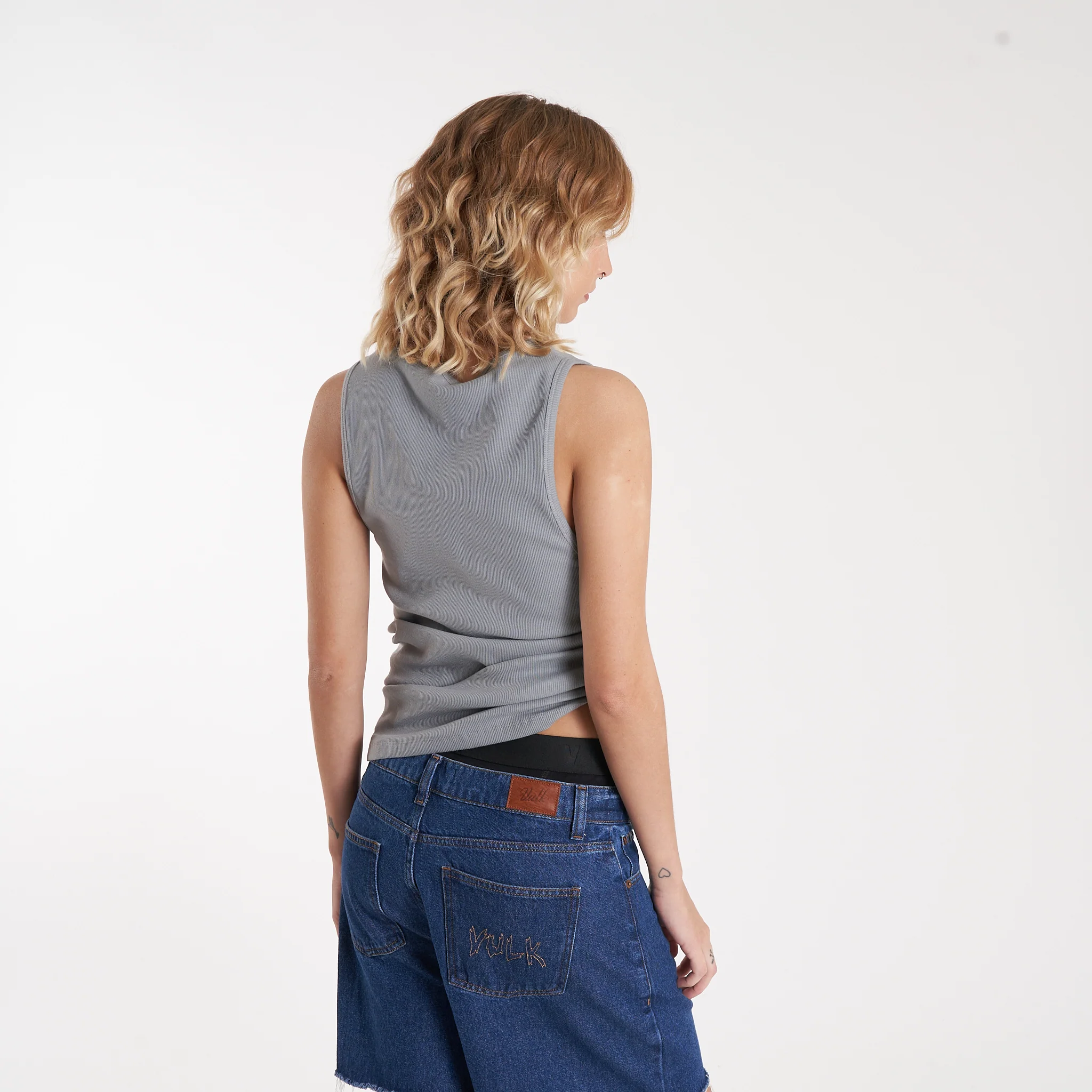Musculosa Vulk Geri Muscle Grey - Image 6