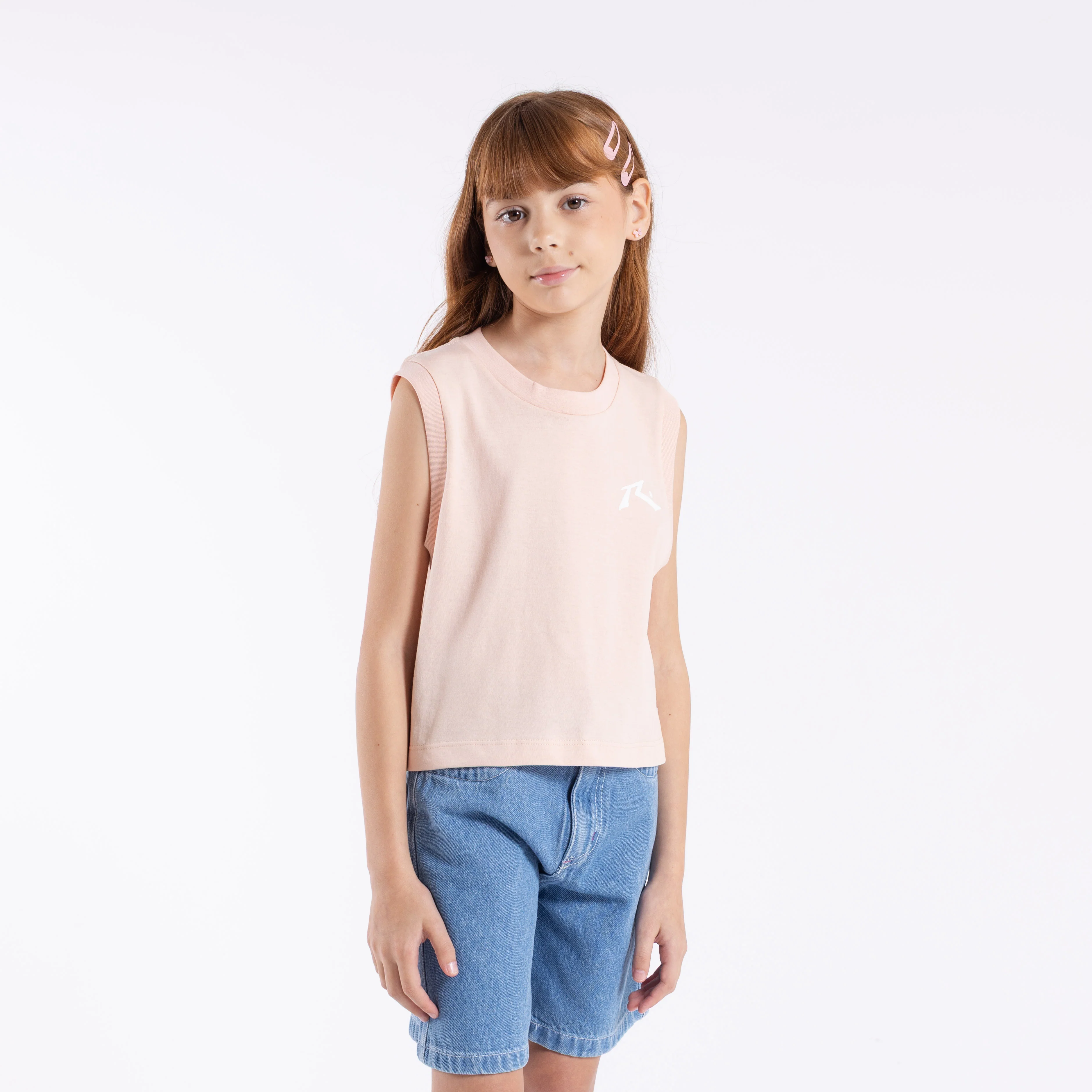 Musculosa Rusty Competition Muscle Girls Rose Cloud