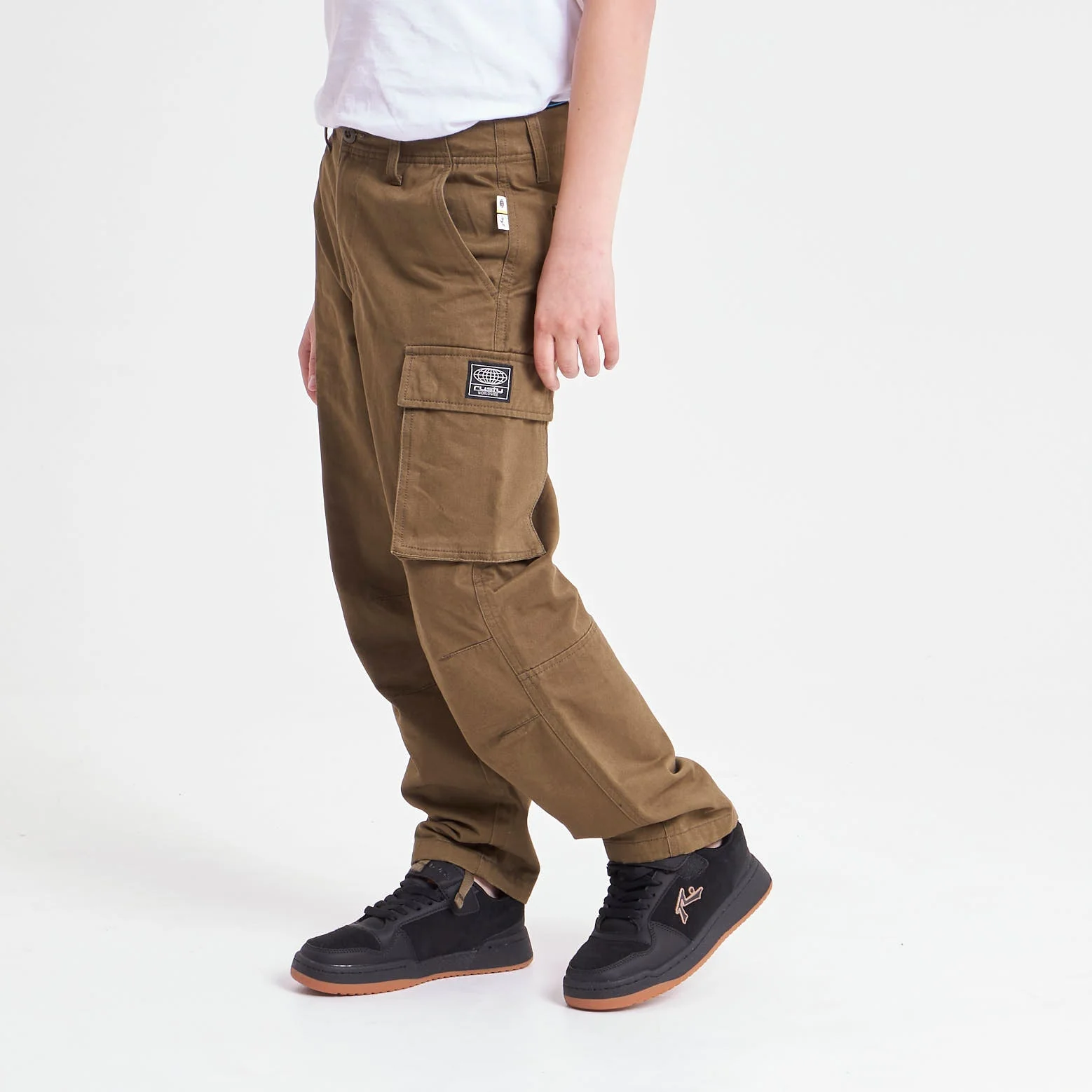 Pantalon Rusty Jonestown Twill Cargo Pant Jr Army - Image 3