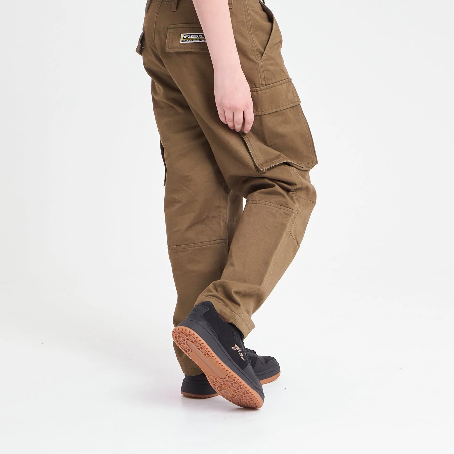 Pantalon Rusty Jonestown Twill Cargo Pant Jr Army - Image 4