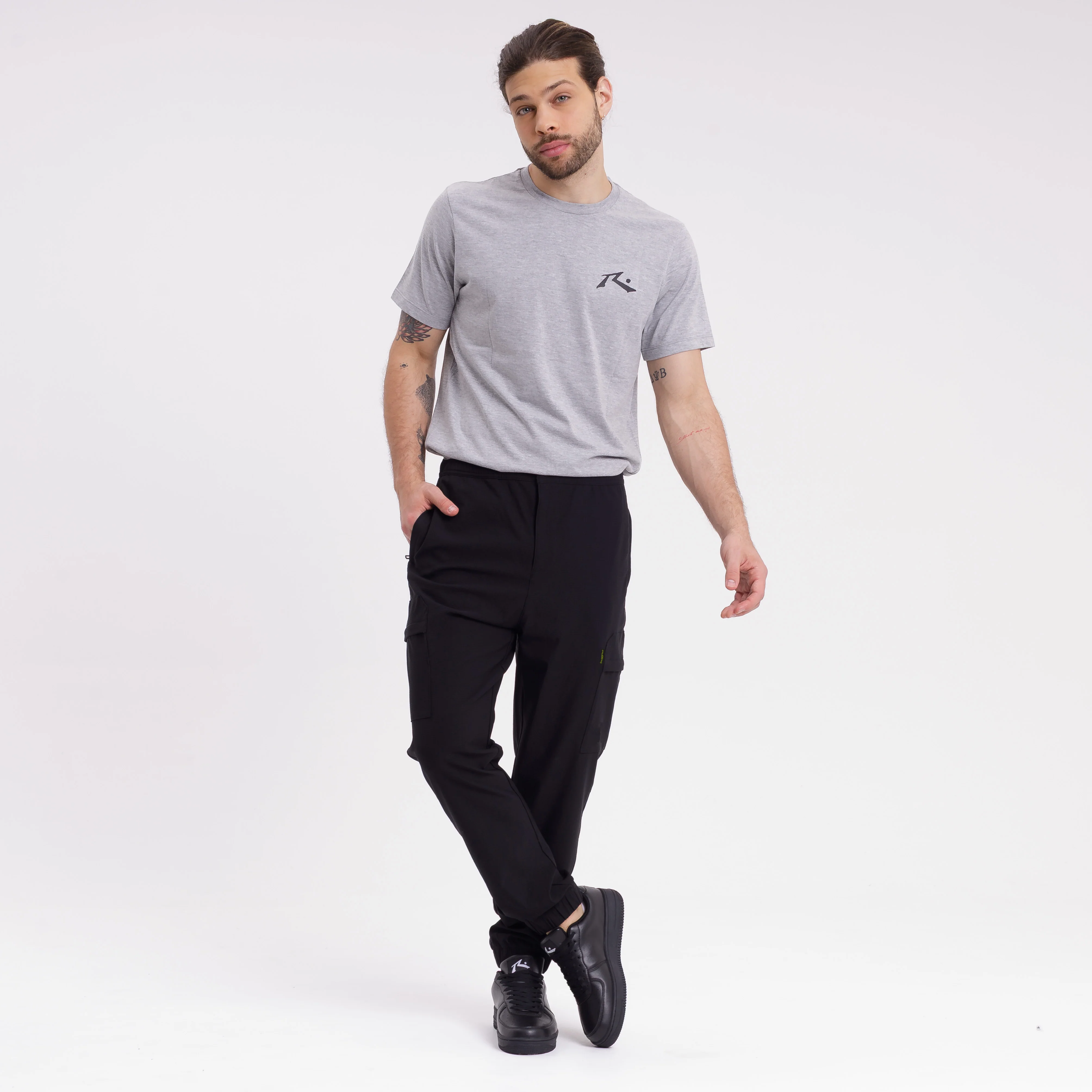Pantalon Rusty Calistan Cargo Pant Black - Image 2