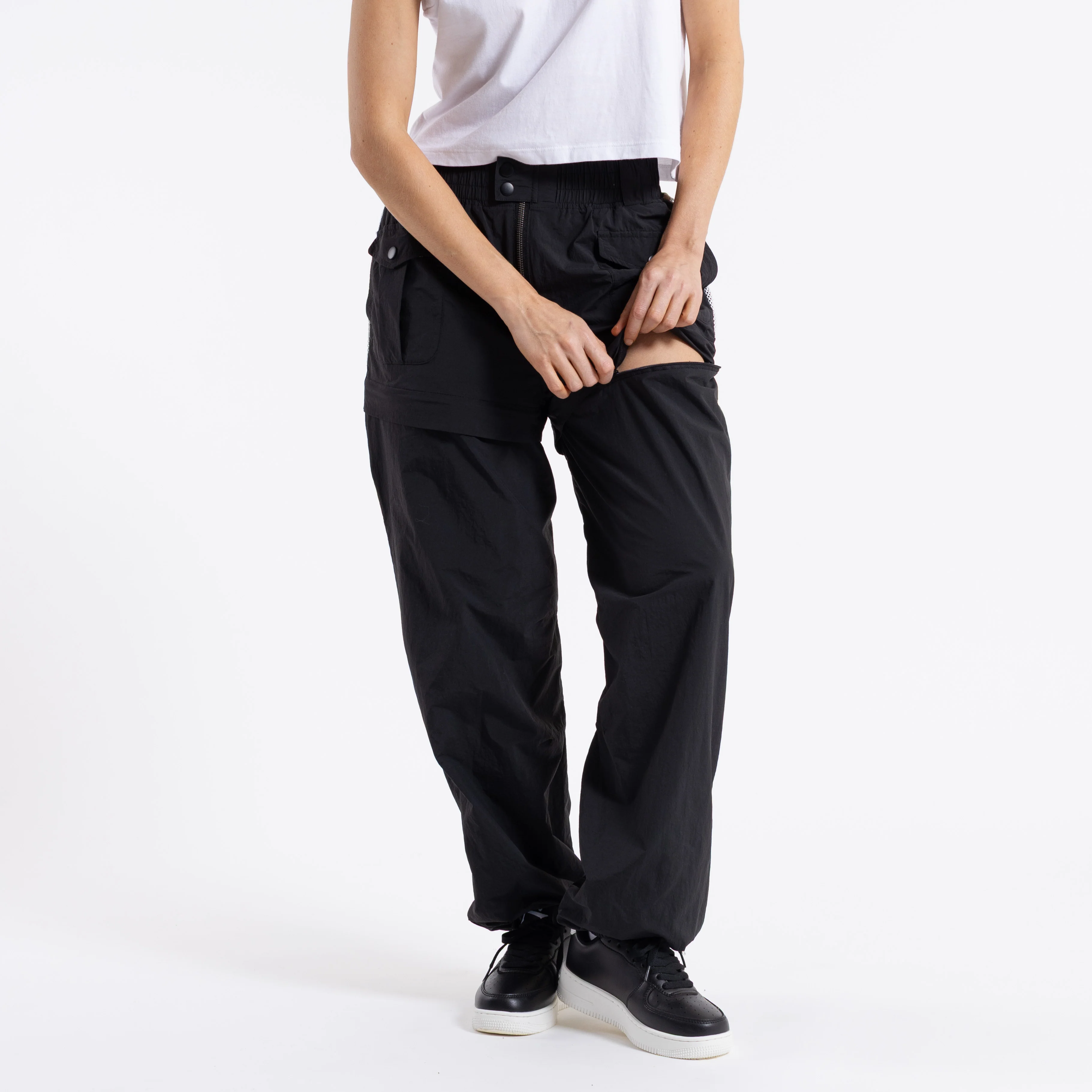 Pantalon Rusty Cruel Summer Zip Off Pant Ld Black - Image 4