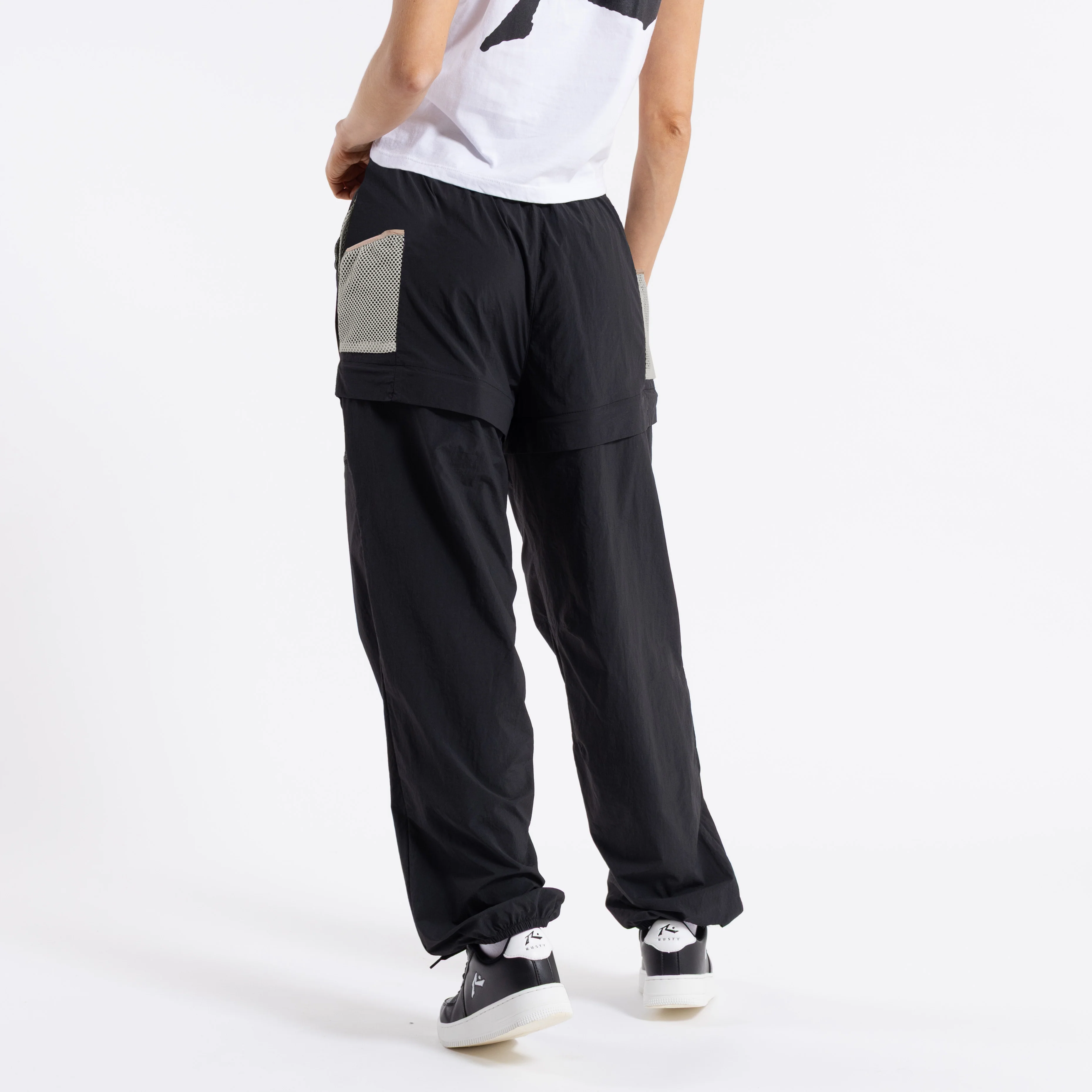 Pantalon Rusty Cruel Summer Zip Off Pant Ld Black - Image 8