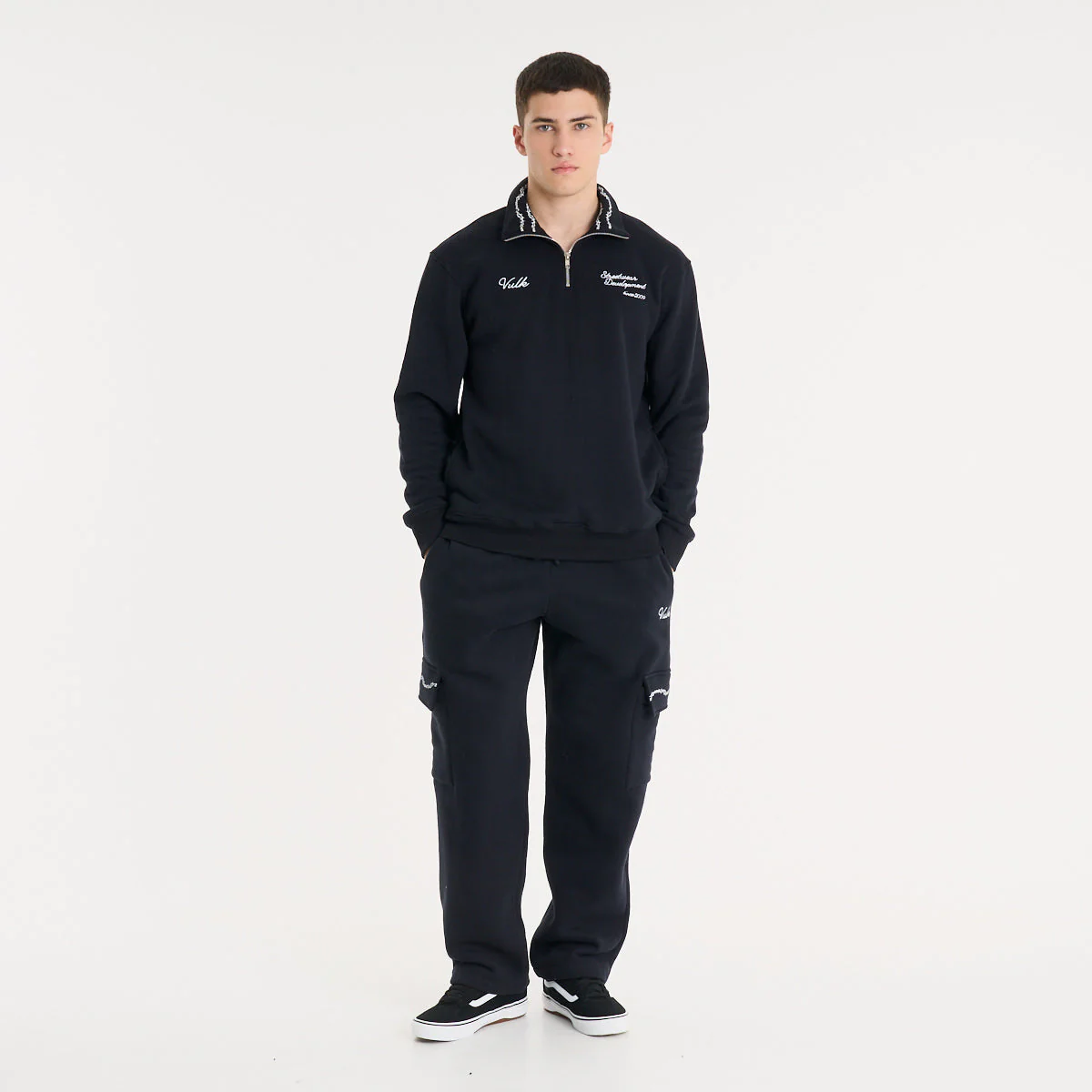 Pantalon Vulk Felix Jogger Black