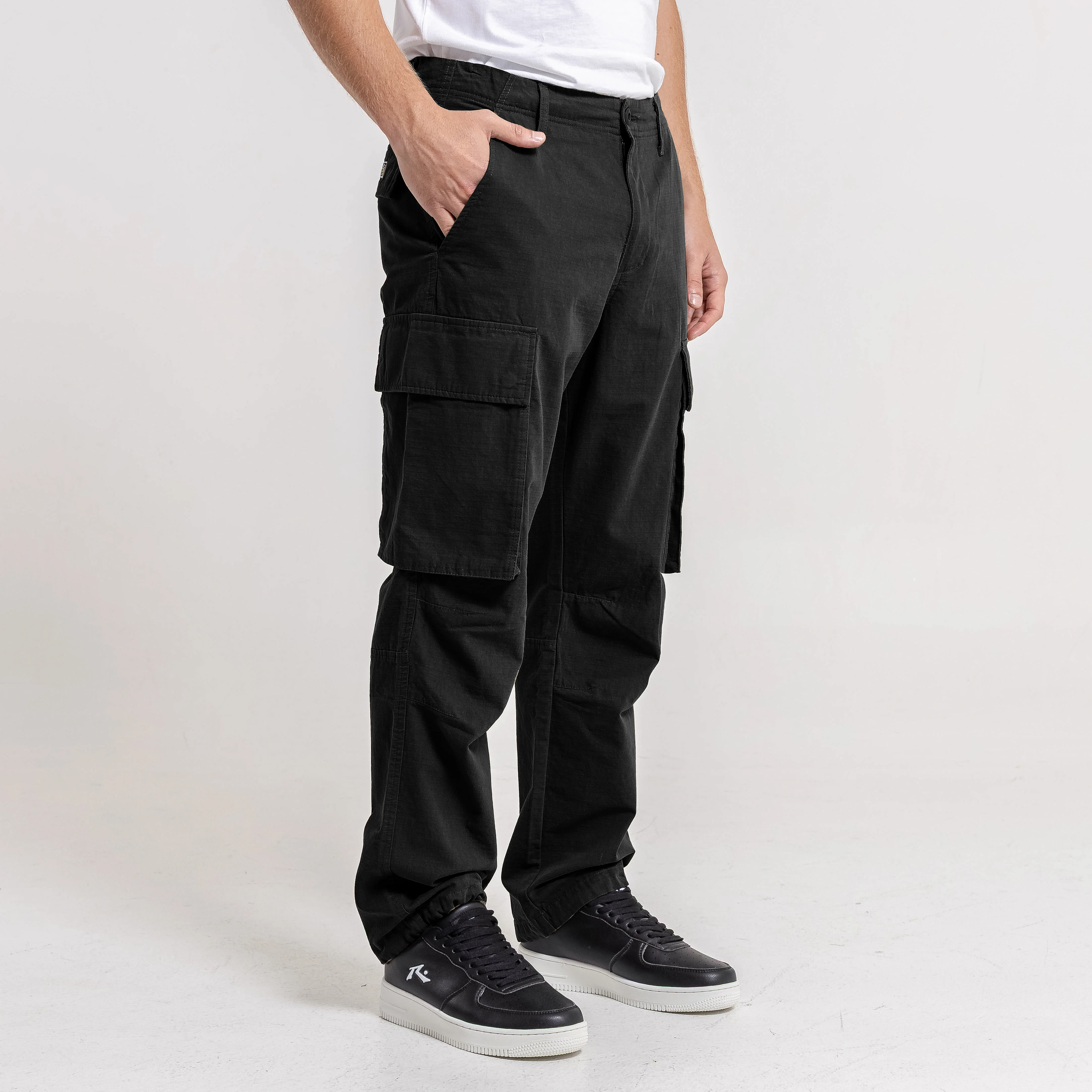Pantalon Rusty Jonestown Parachute Pant* Black - Image 2