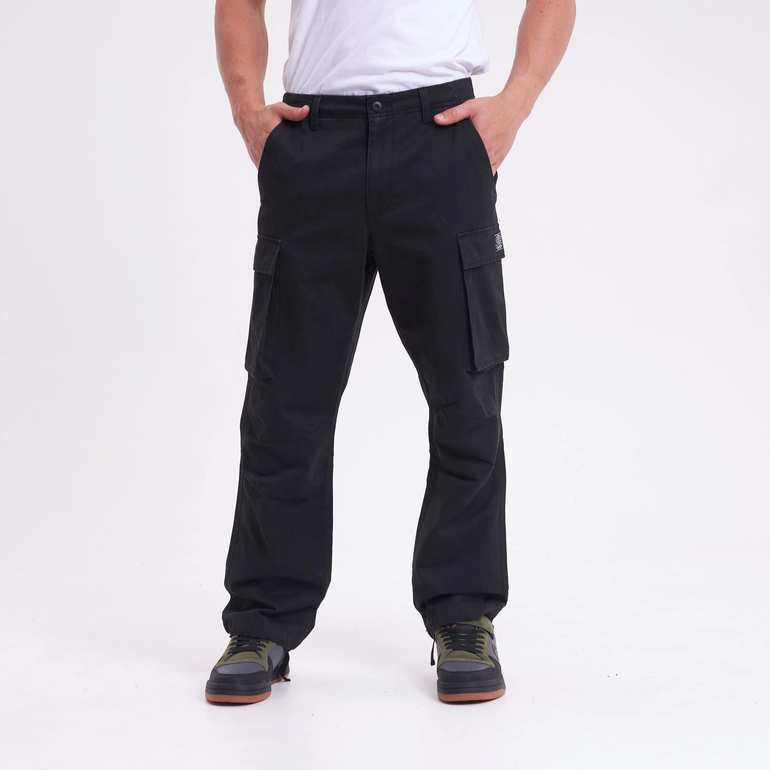 Pantalon Rusty Jonestown Twill Cargo Pant Big Black