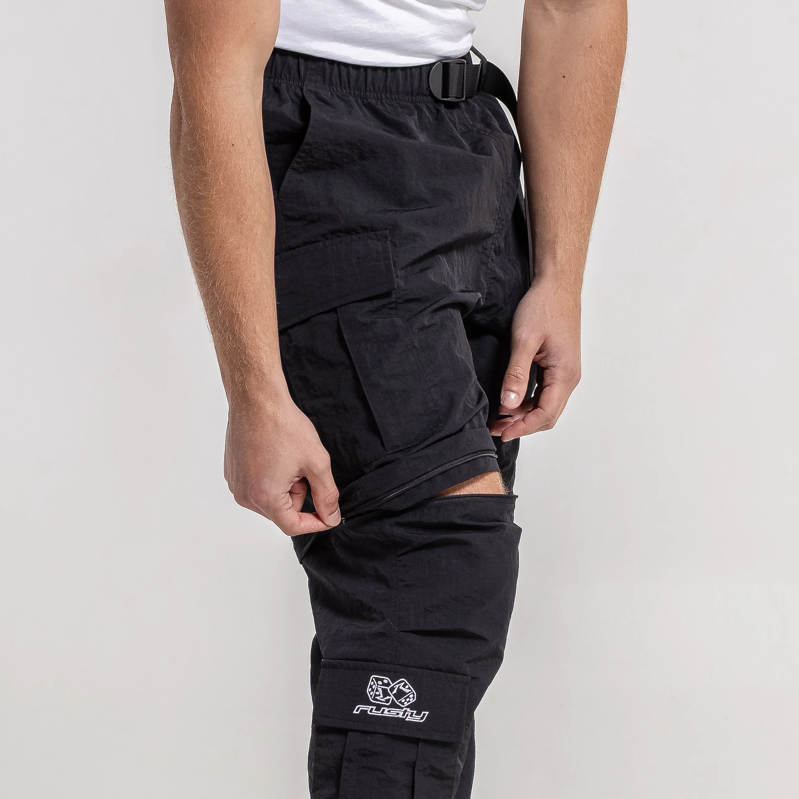 Pantalon Rusty Kinky 2 Transformer Pant* Black - Image 3