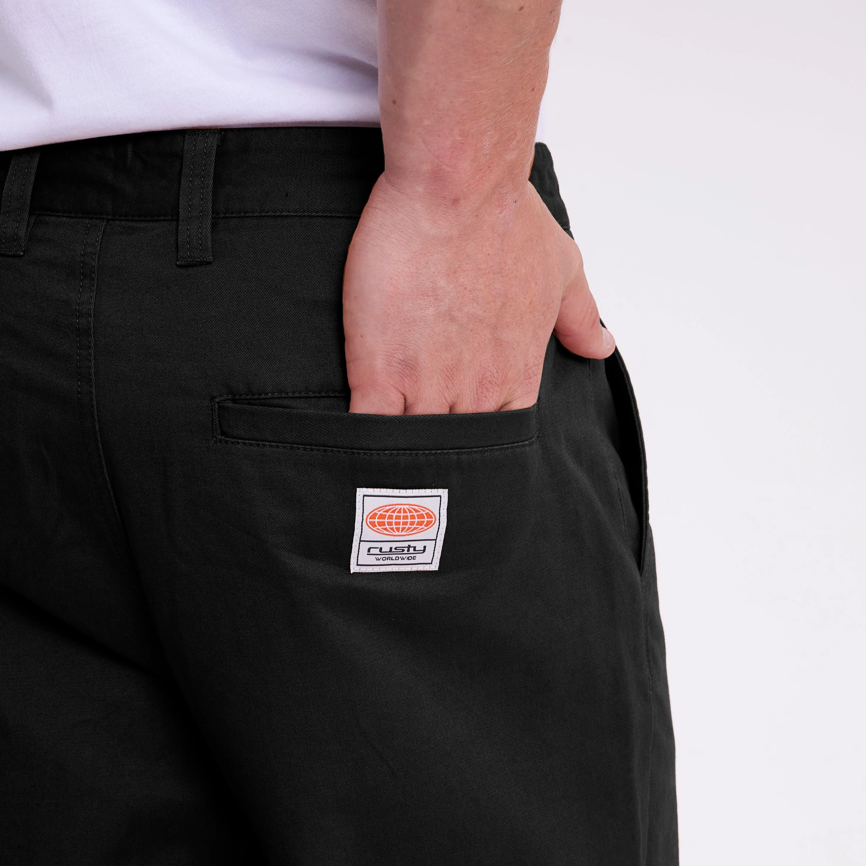 Pantalon Rusty Voltaire Skate Pant Black - Image 6