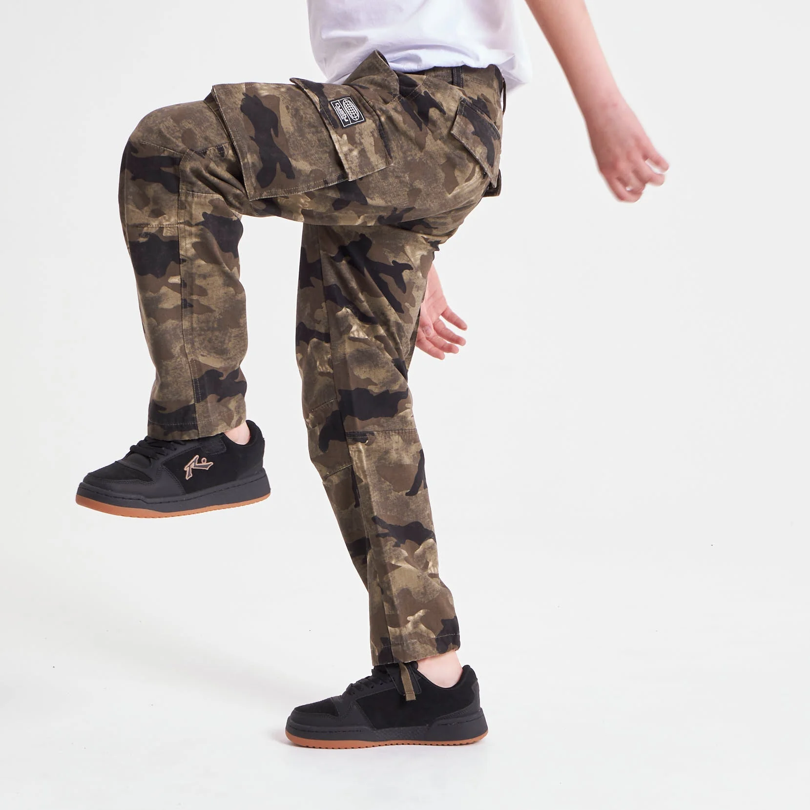 Pantalon Rusty Jonestown Twill Cargo Pant Jr Camo - Image 2