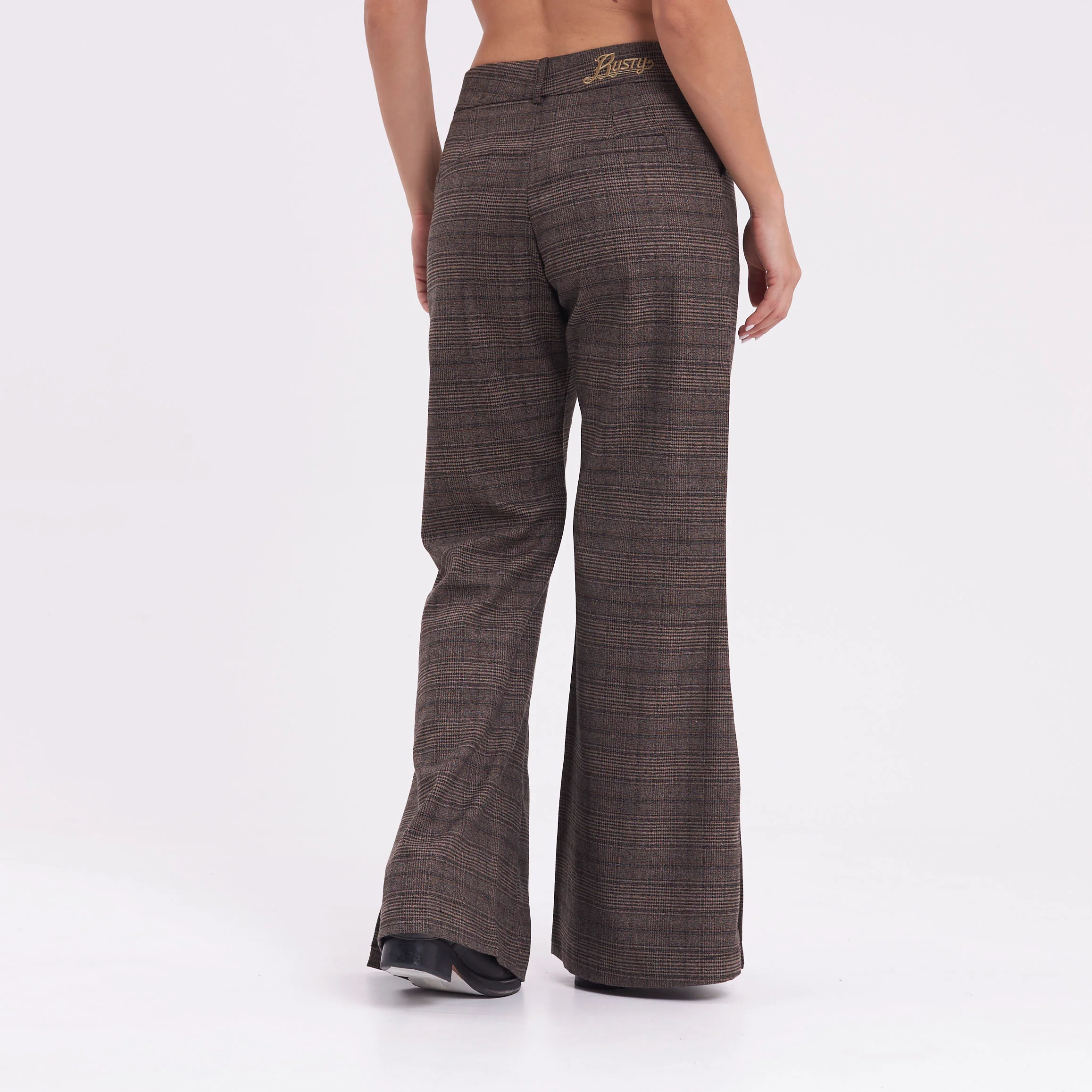 Pantalon Rusty Finance Low Rise Suit Pant Ld Chocolate - Image 9