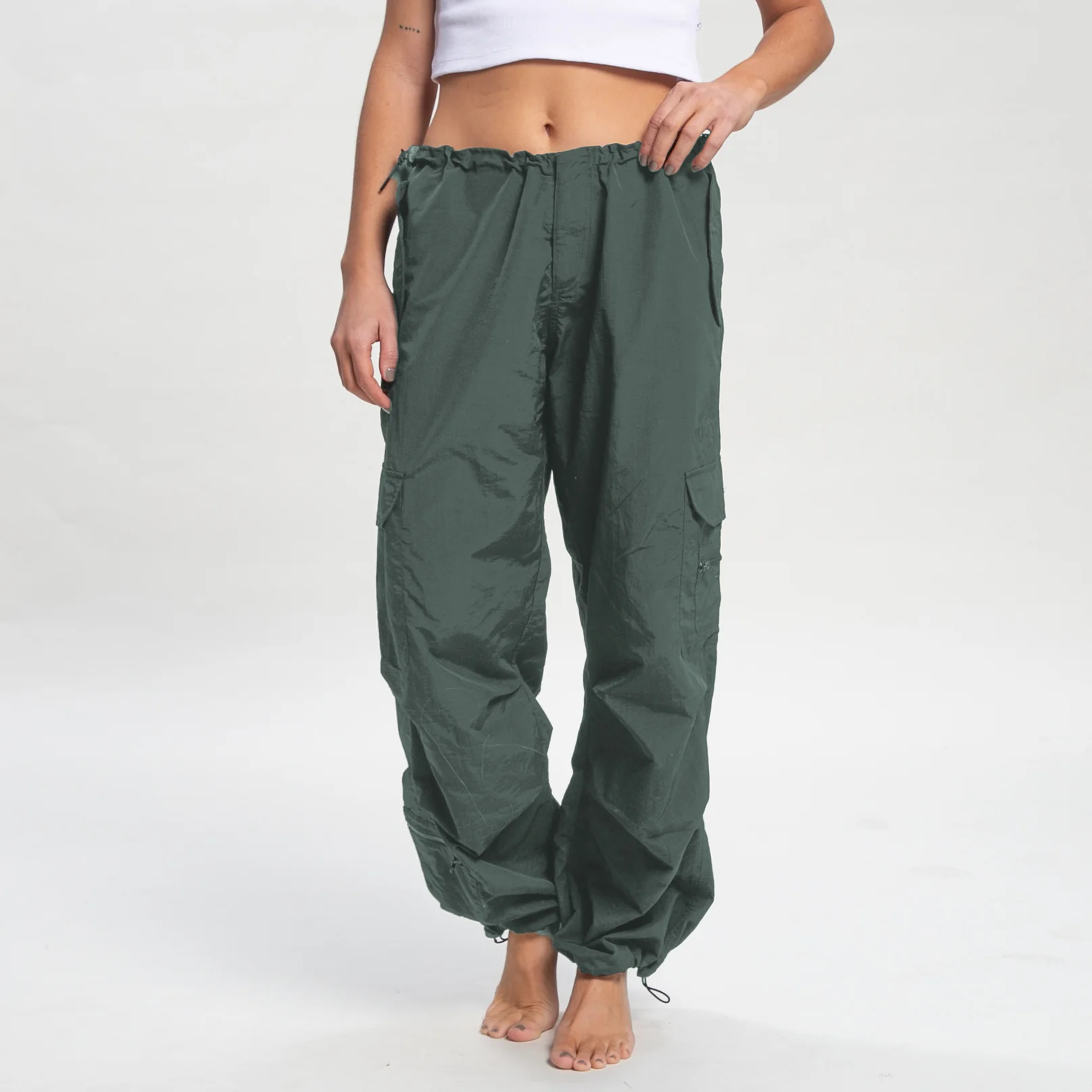 Pantalon Rusty Double Trouble Parachute Dark Forest - Image 3