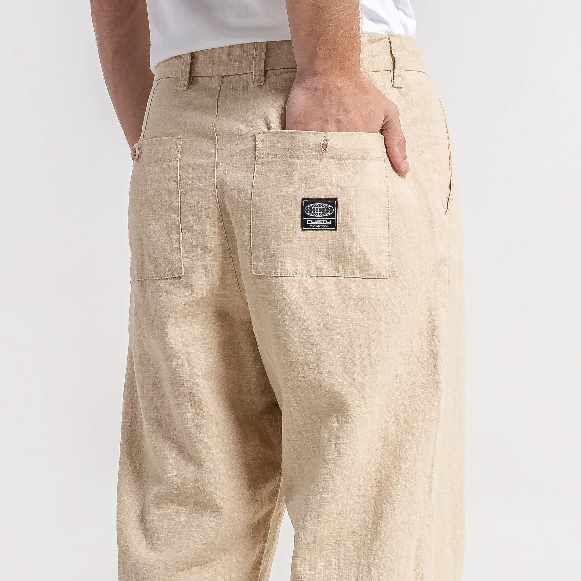 Pantalon Rusty Shaper Pant* Sand - Image 4