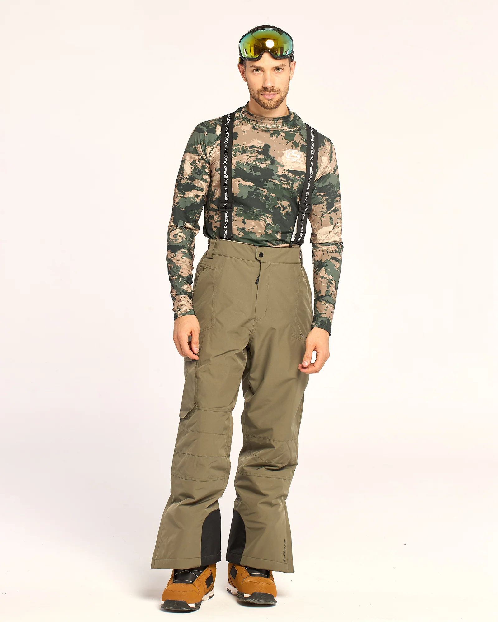 Pantalon Snow Rusty Rabbit Mens Snow Pant Army