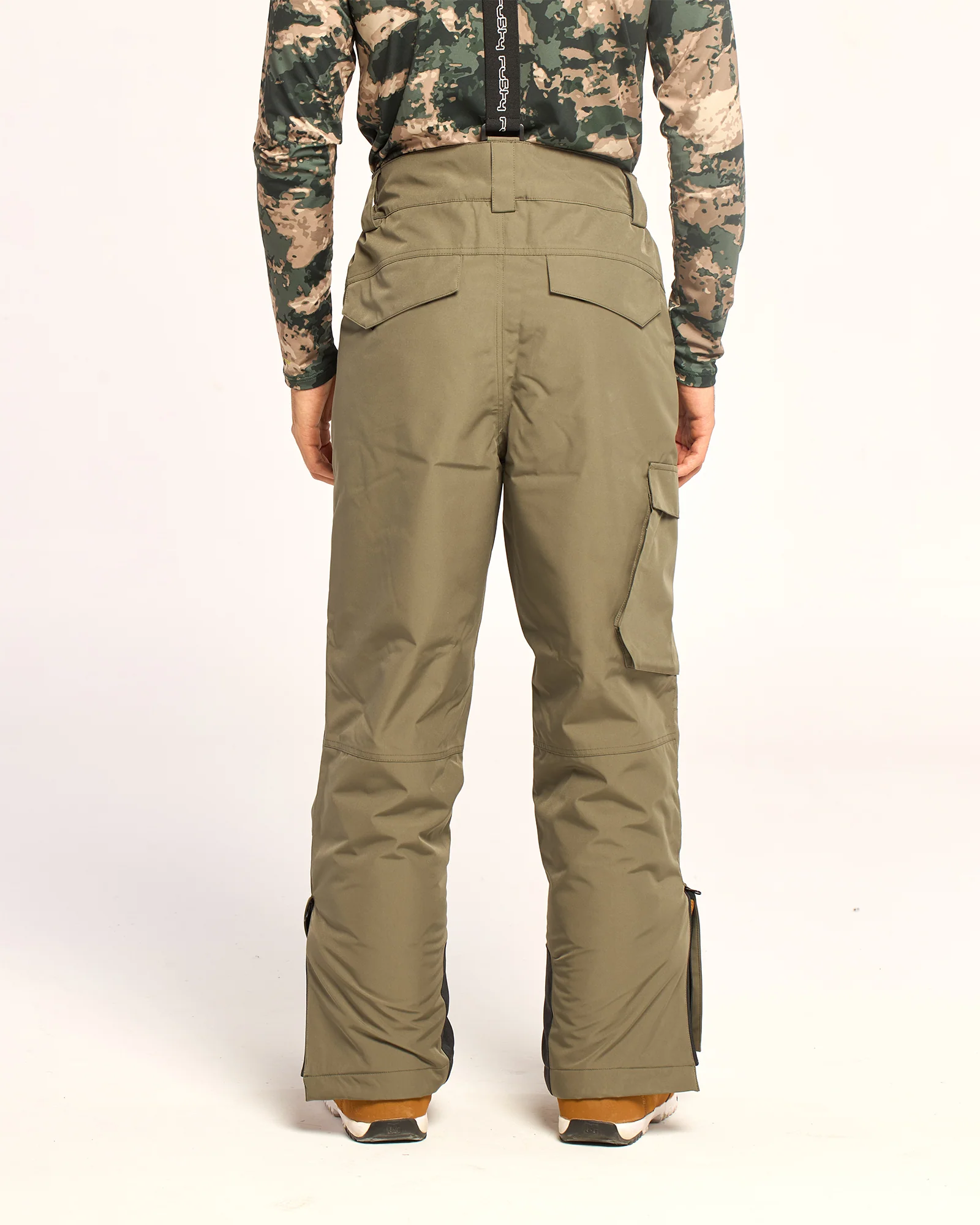 Pantalon Snow Rusty Rabbit Mens Snow Pant Army - Image 12