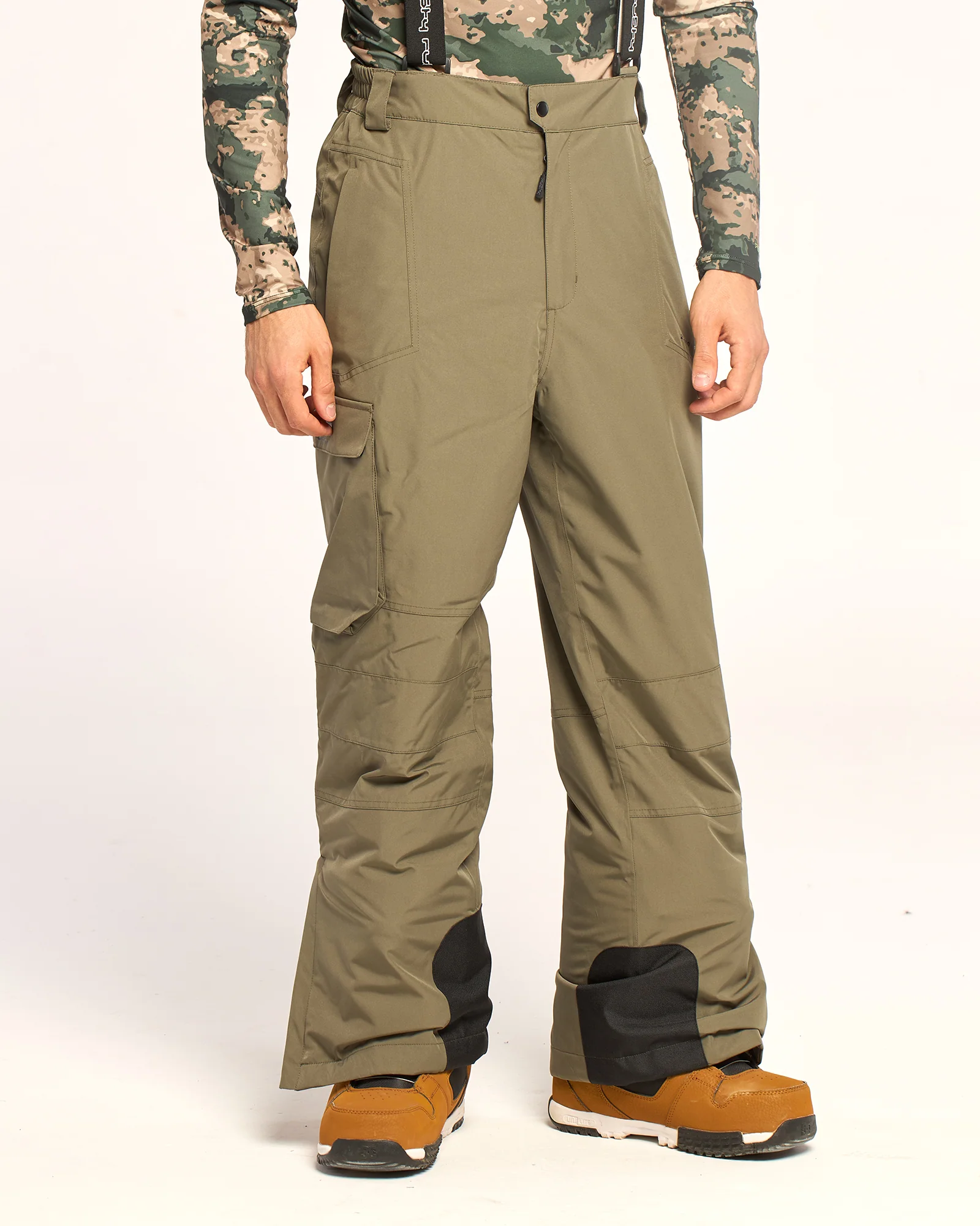 Pantalon Snow Rusty Rabbit Mens Snow Pant Army - Image 4