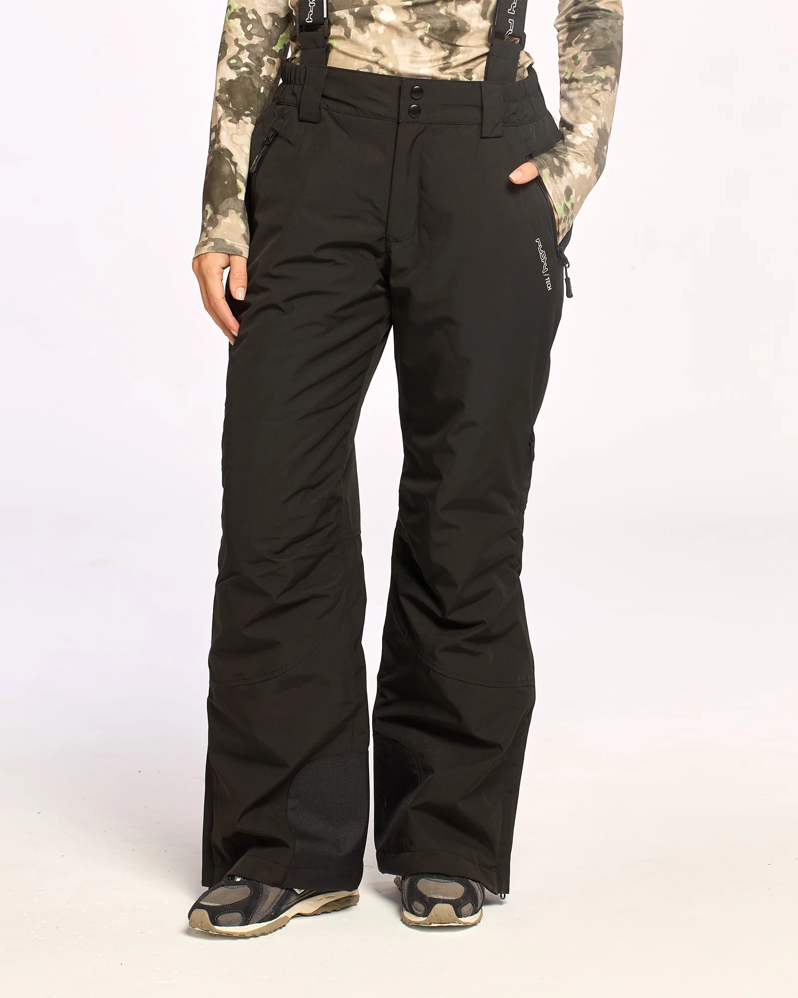 Pantalon Snow Rusty Feelin Womens Snow Pant Ld Black - Image 2
