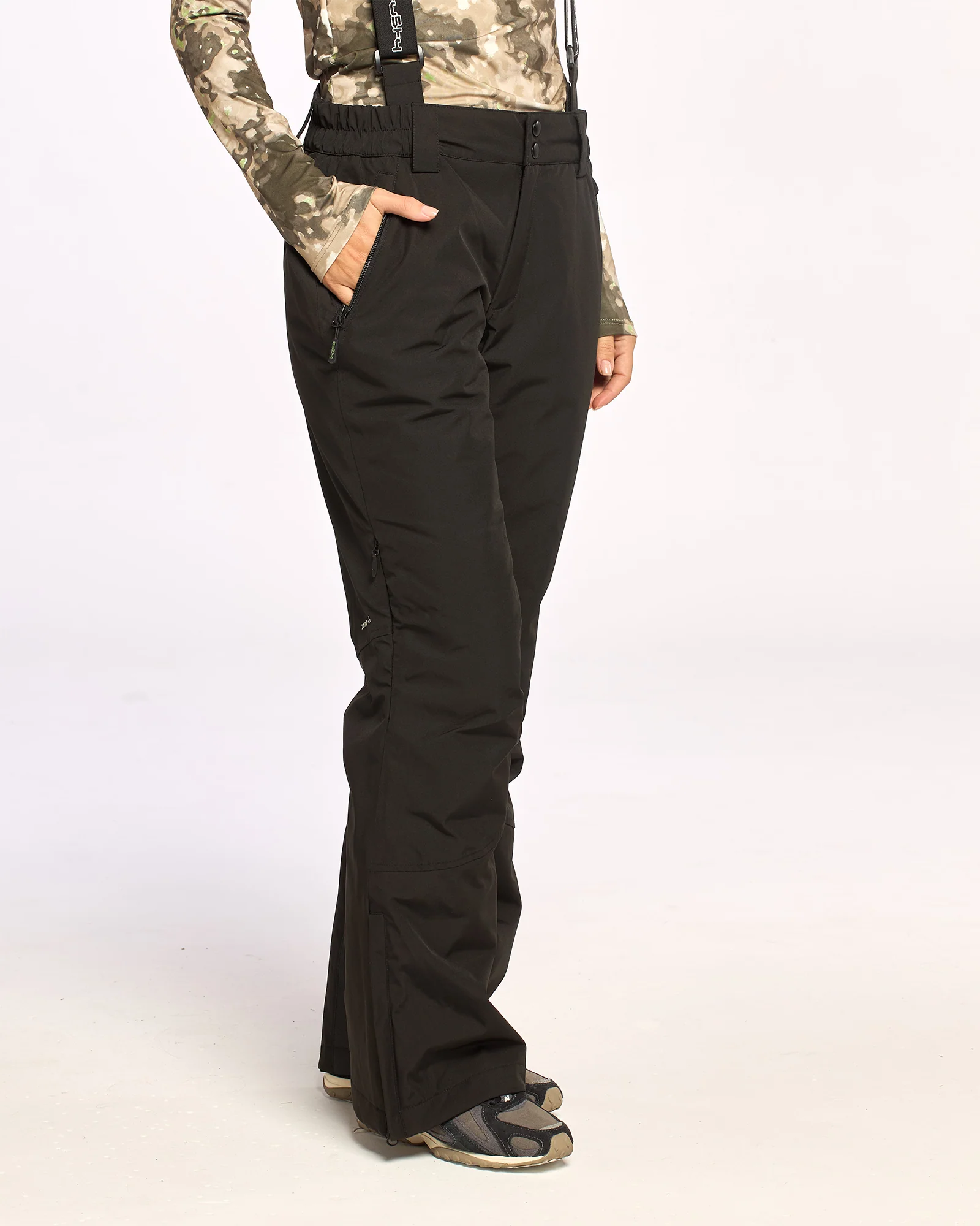 Pantalon Snow Rusty Feelin Womens Snow Pant Ld Black - Image 3
