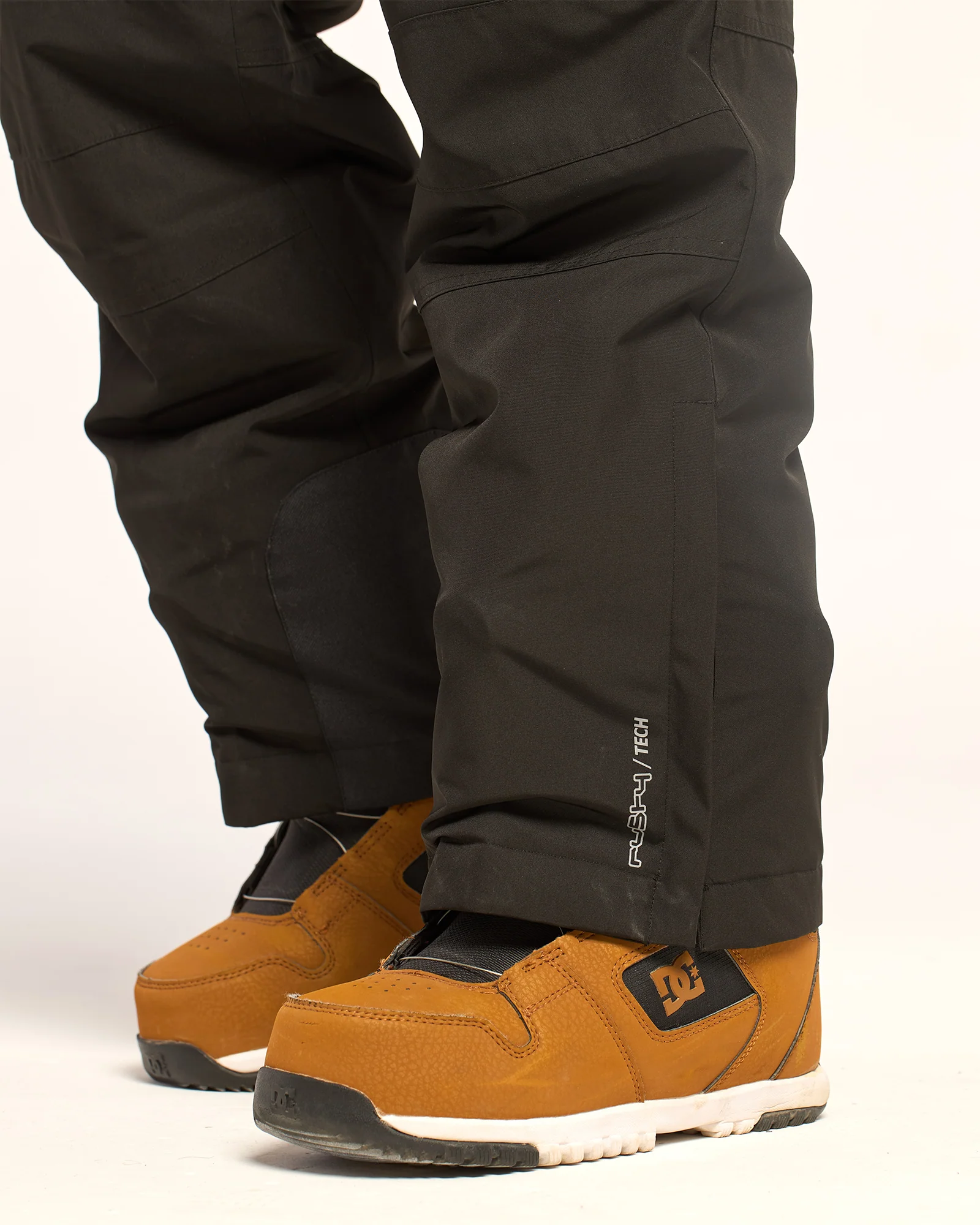 Pantalon Snow Rusty Rabbit Mens Snow Pant Black - Image 11