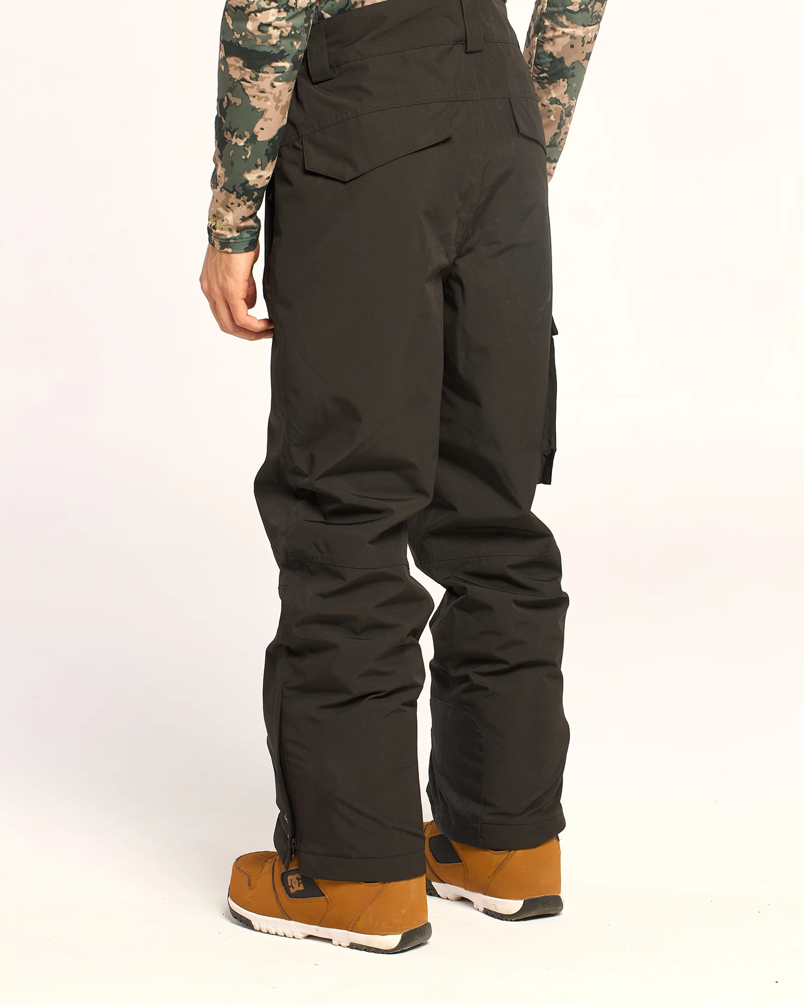 Pantalon Snow Rusty Rabbit Mens Snow Pant Black - Image 13