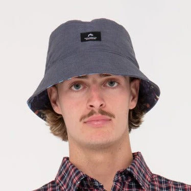 Piluso Rusty Dirtbag Reversible Bucket Hat* Black 4 - Image 5