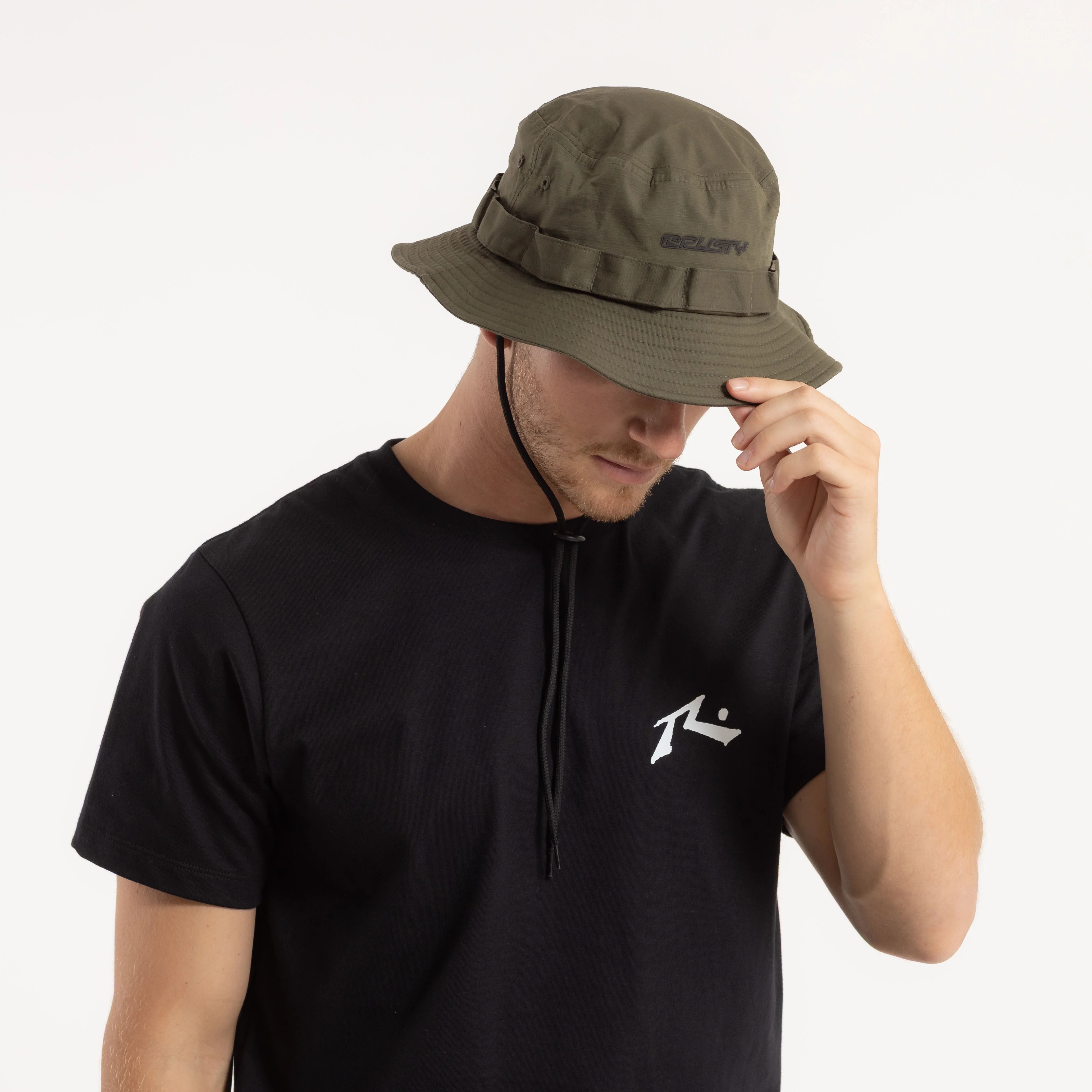 Piluso Rusty Angler Bucket Hat Shadow Army - Image 2