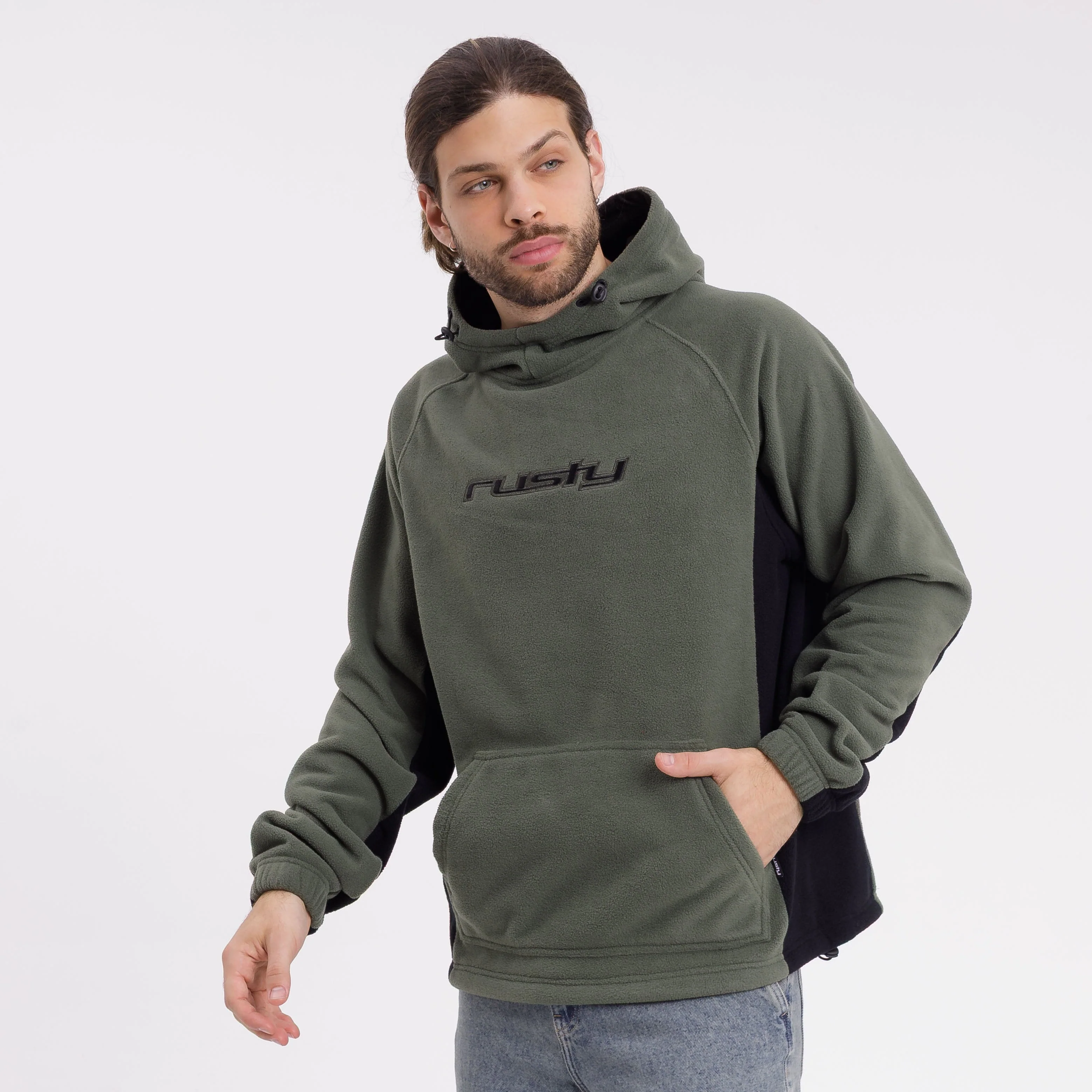 Polar Rusty Hanauma Hood Polar Black/Army - Image 4