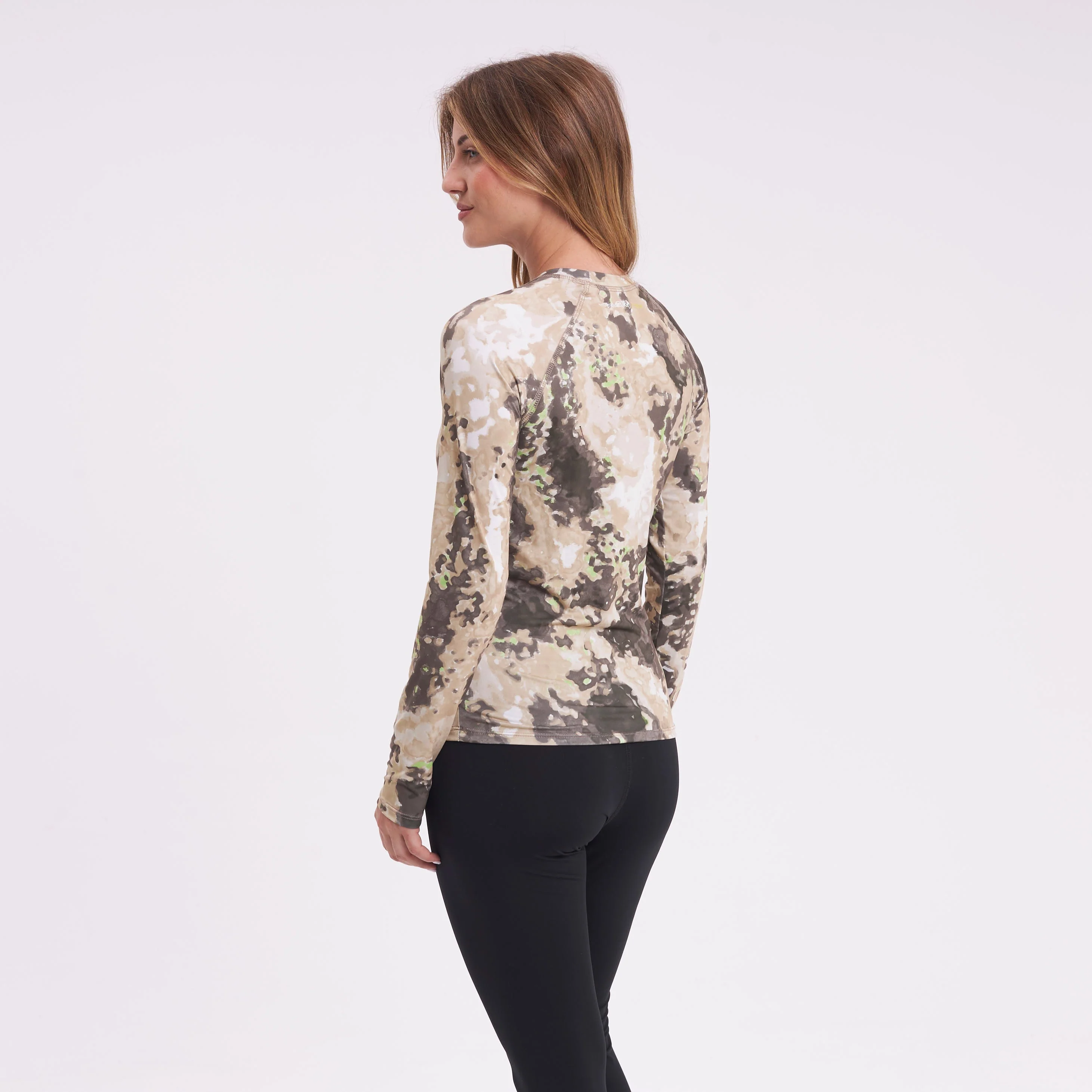 Remera Térmica Rusty Sense Base Layer Top Ld Camo - Image 2