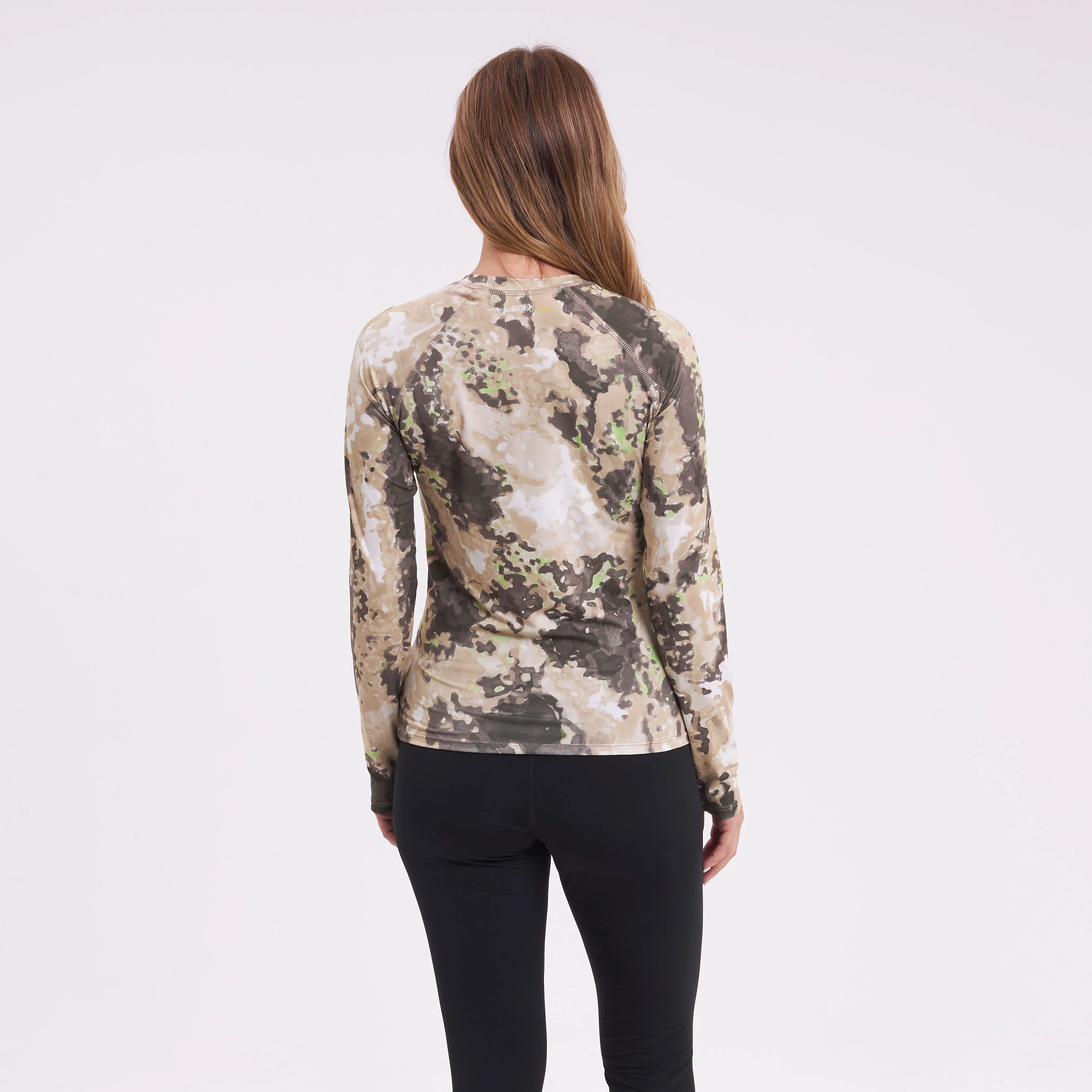 Remera Térmica Rusty Sense Base Layer Top Ld Camo - Image 3