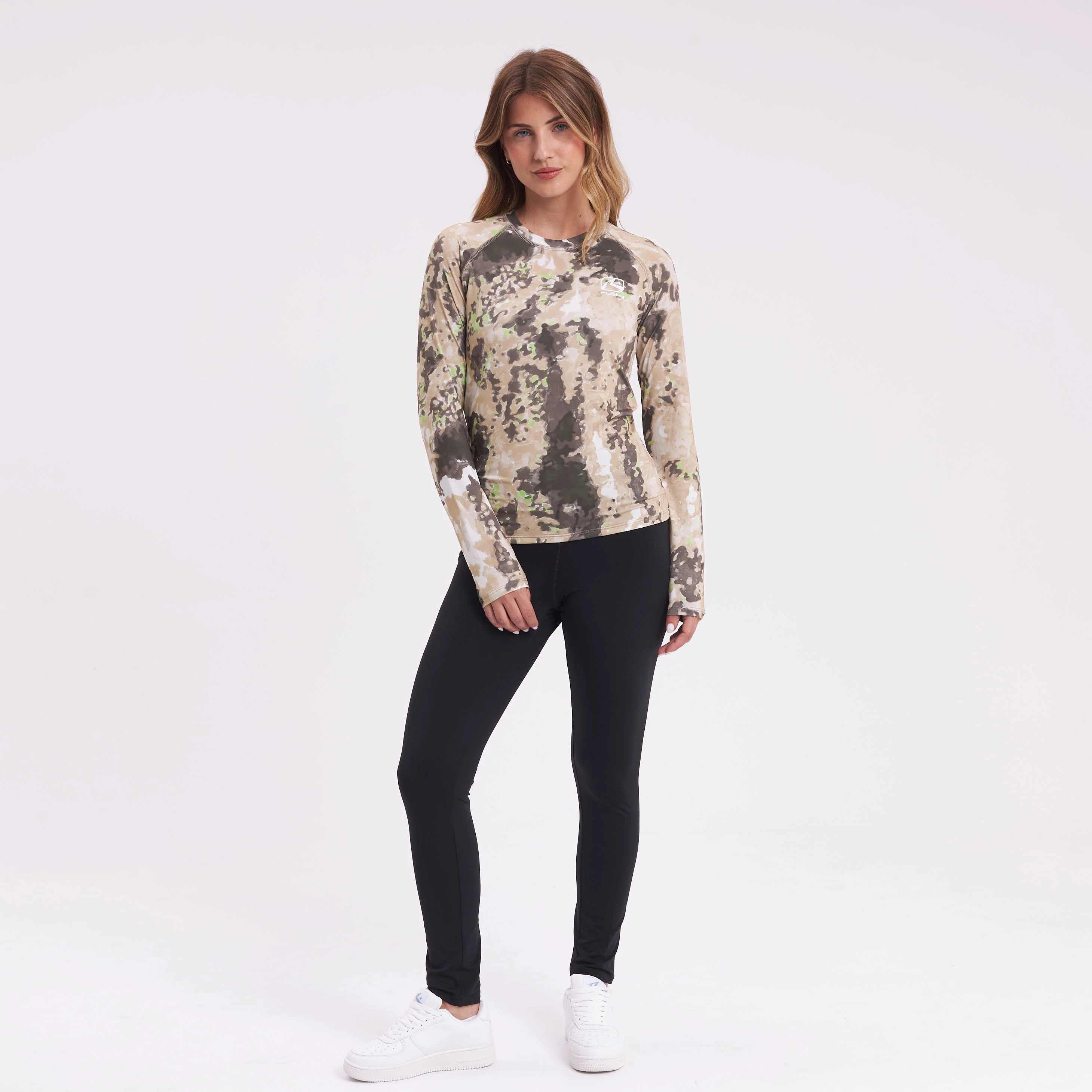 Remera Térmica Rusty Sense Base Layer Top Ld Camo - Image 5