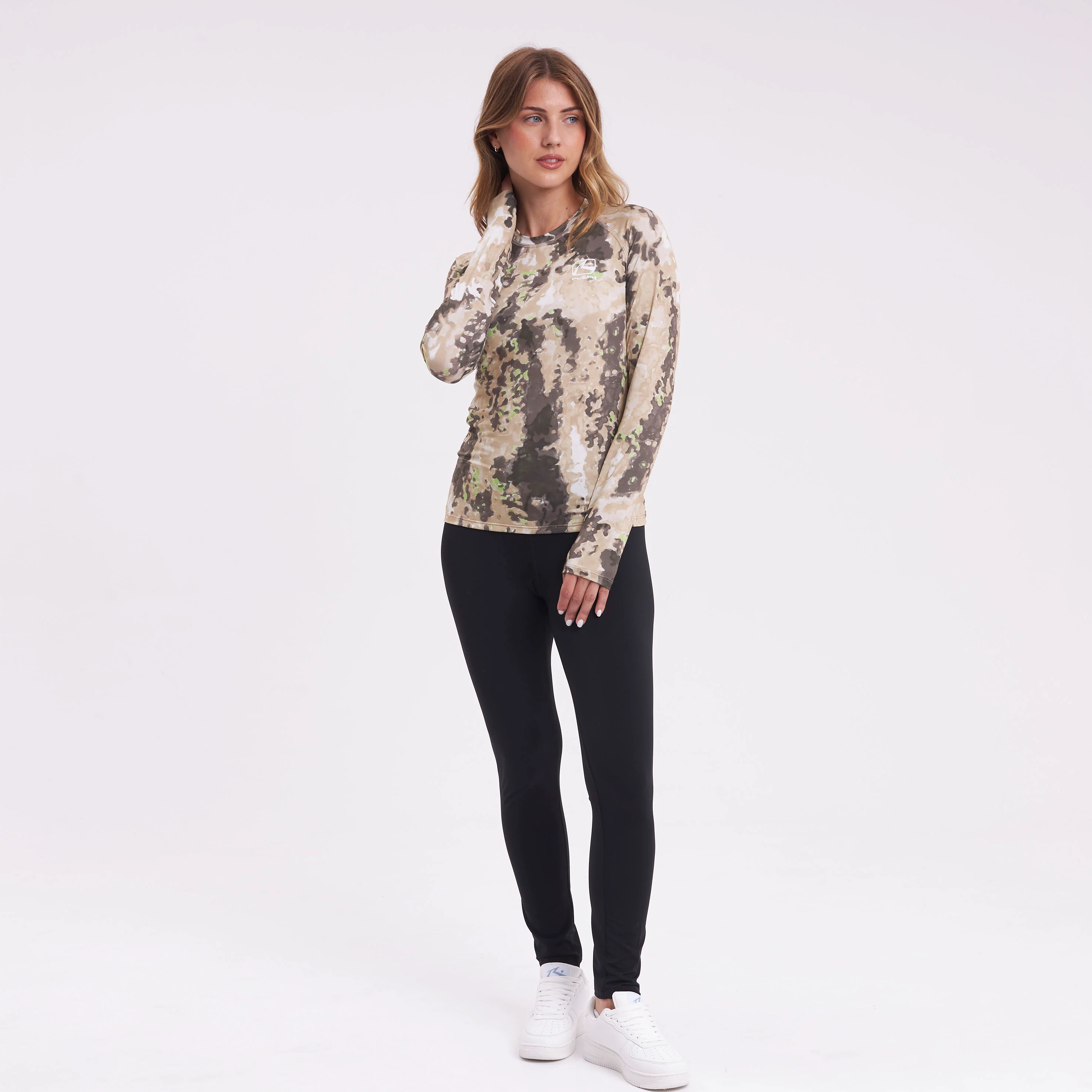 Remera Térmica Rusty Sense Base Layer Top Ld Camo - Image 6