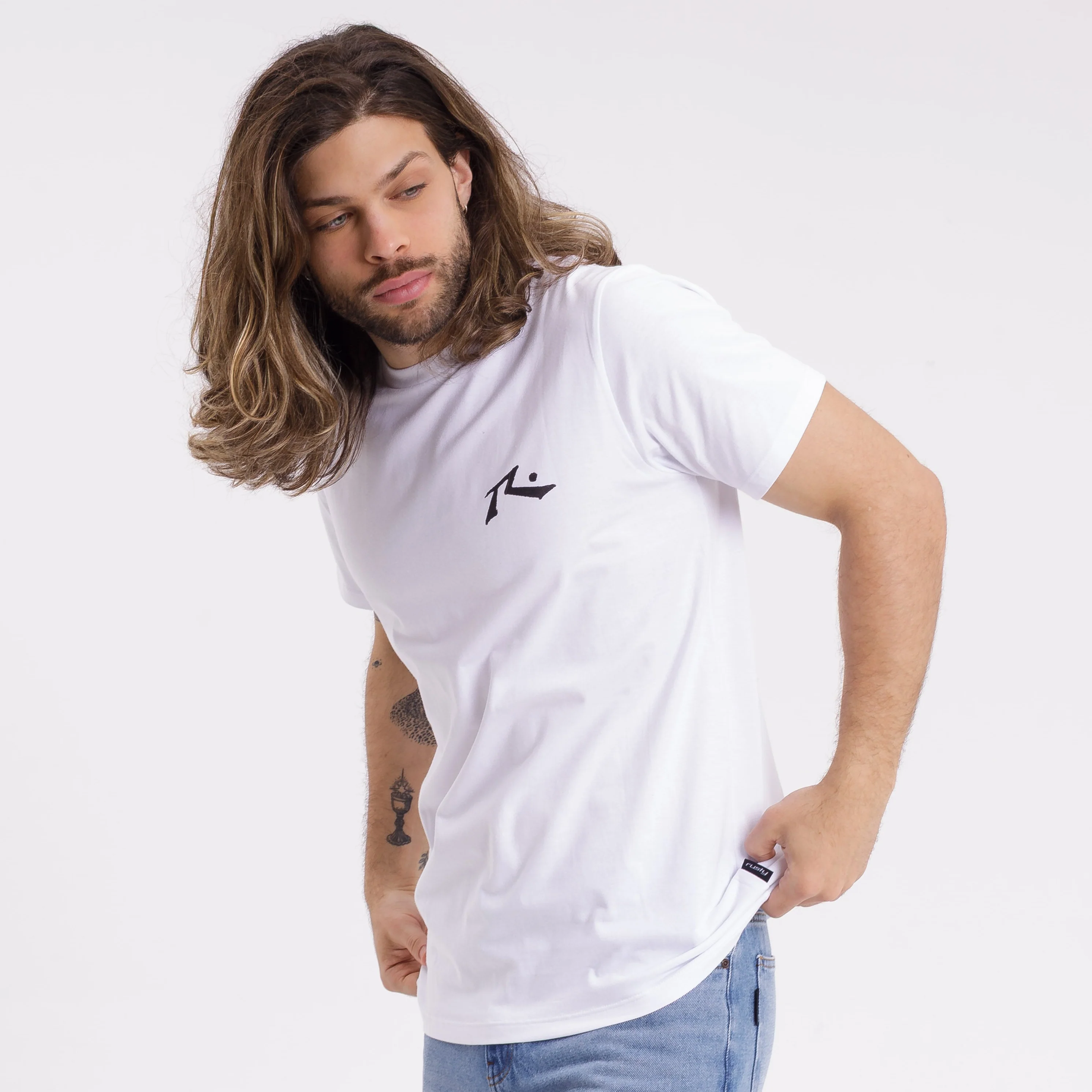 Remera Hombre Rusty Competition Blanca - Image 3