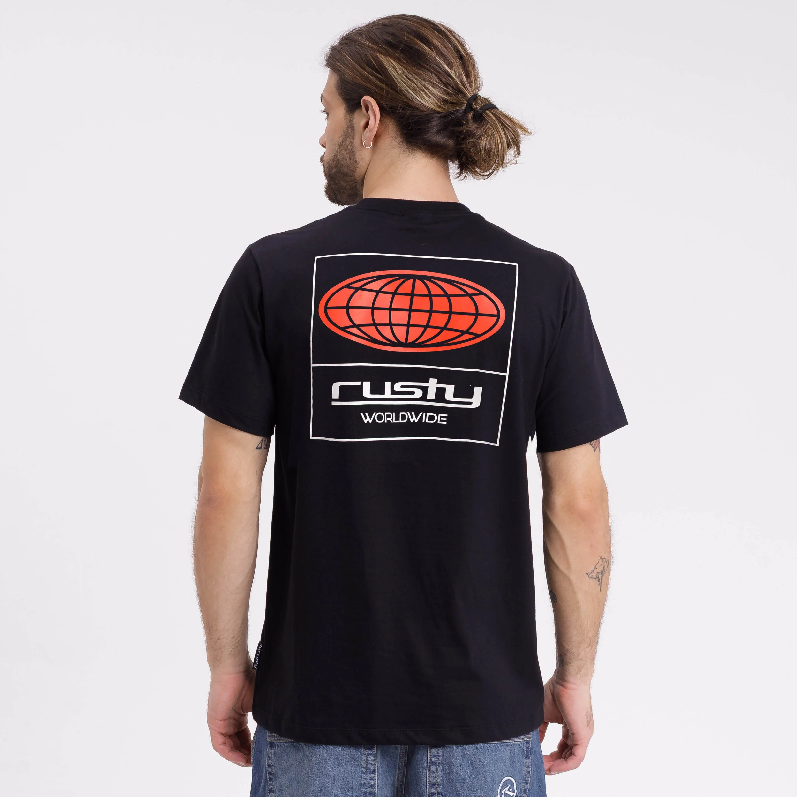 Remera Mc Rusty Global Confussion Tee Megabig Black - Image 3