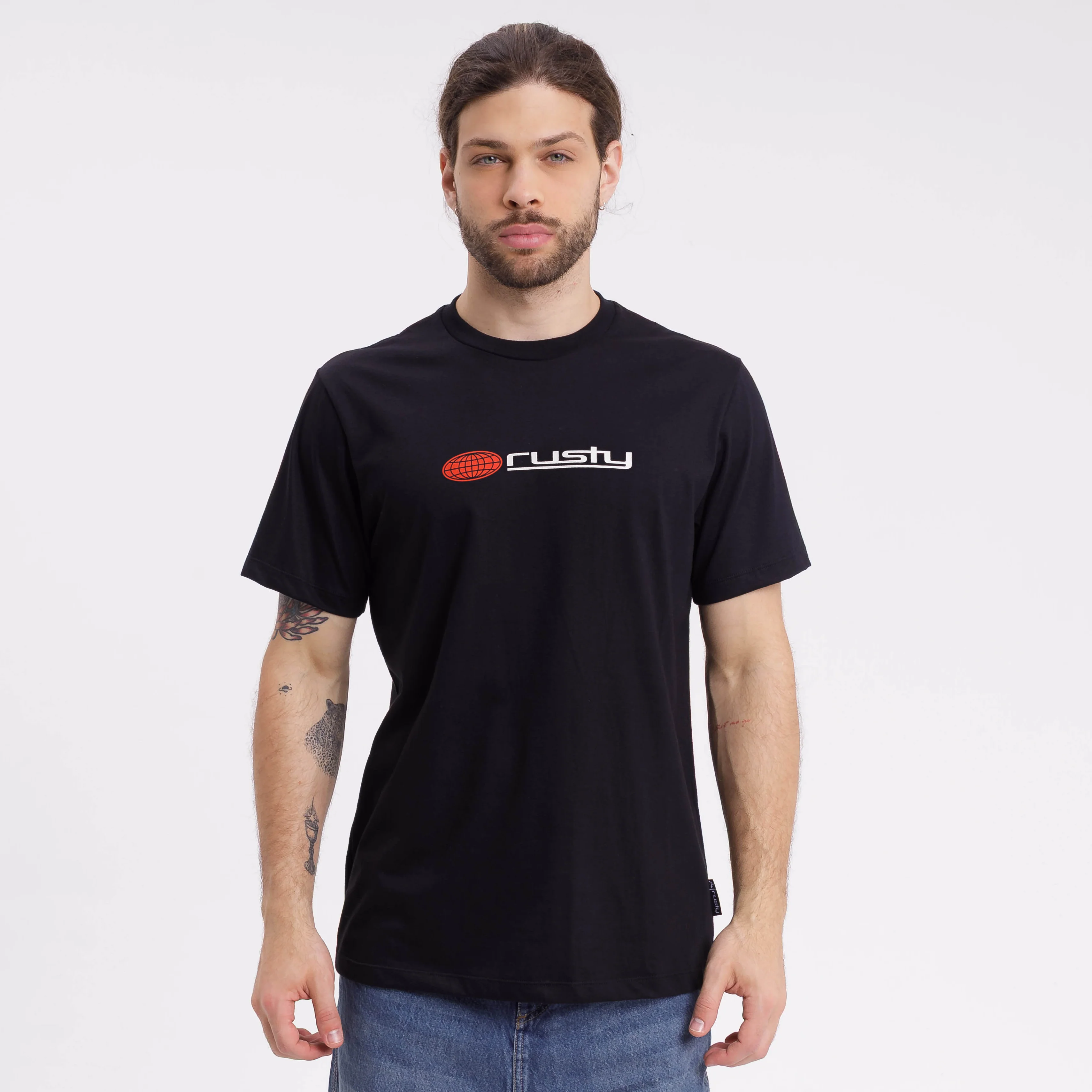 Remera Mc Rusty Global Confussion Tee Megabig Black