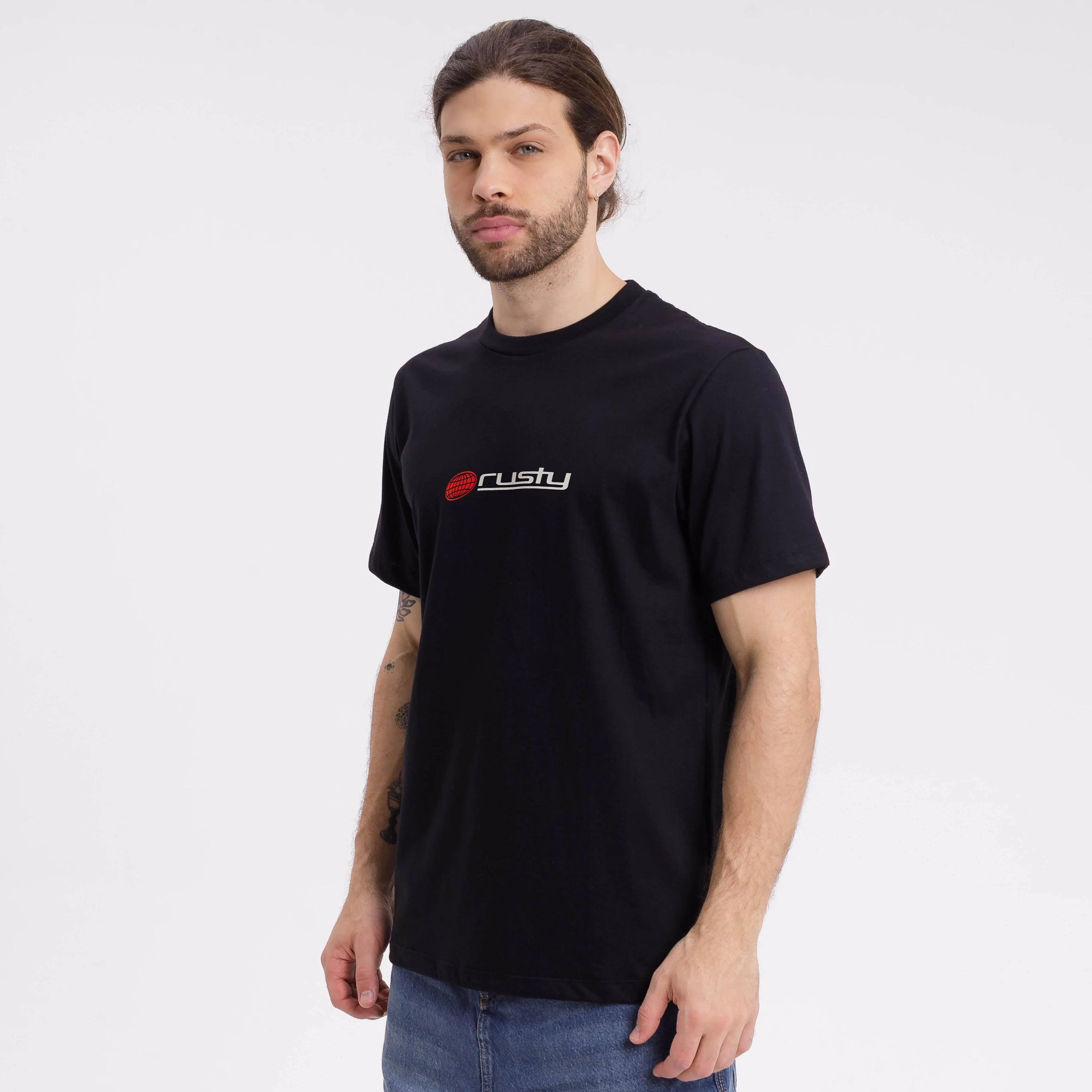 Remera Mc Rusty Global Confussion Tee Superbig Black - Image 2