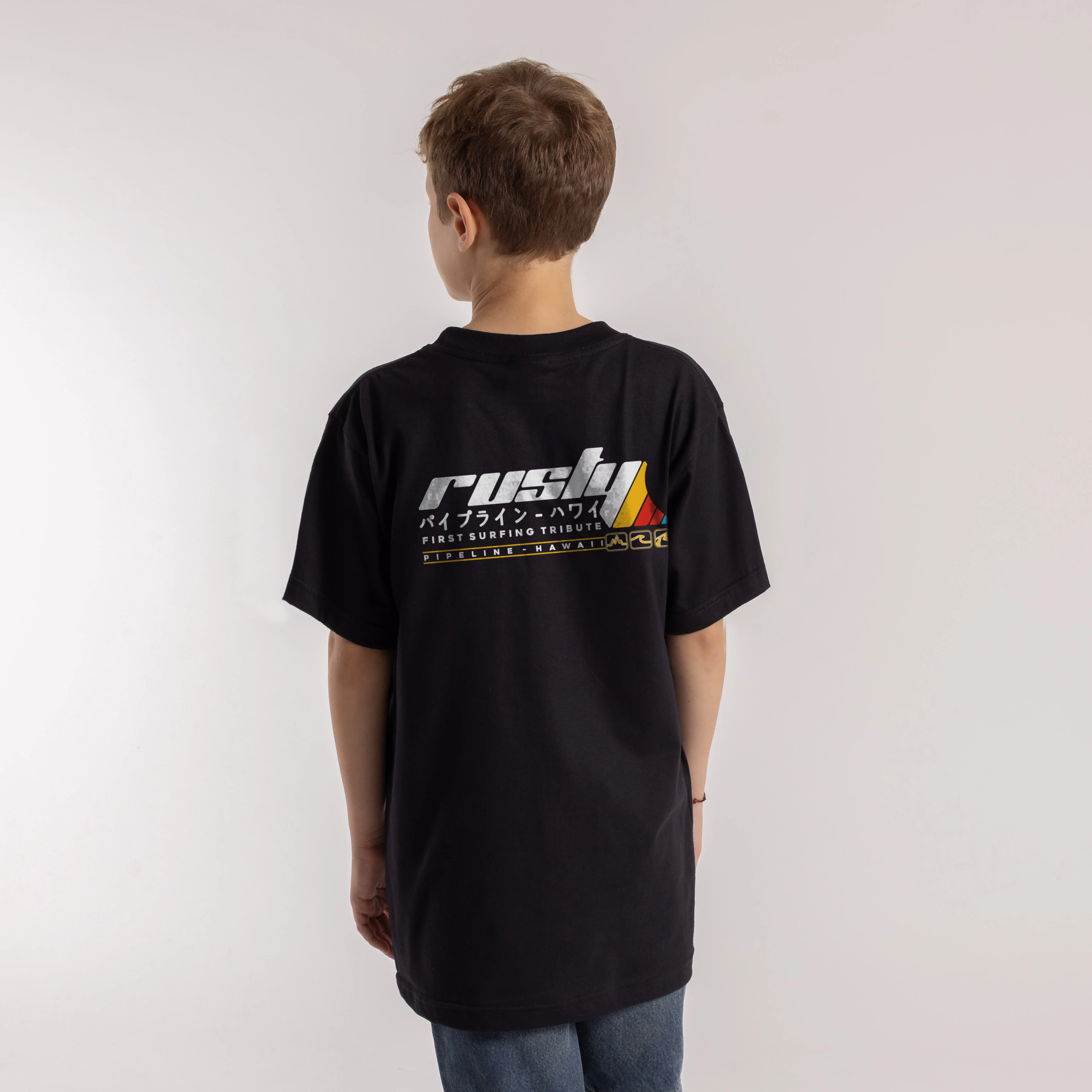 Remera Mc Rusty Kagoshima Tee Jr Black - Image 2