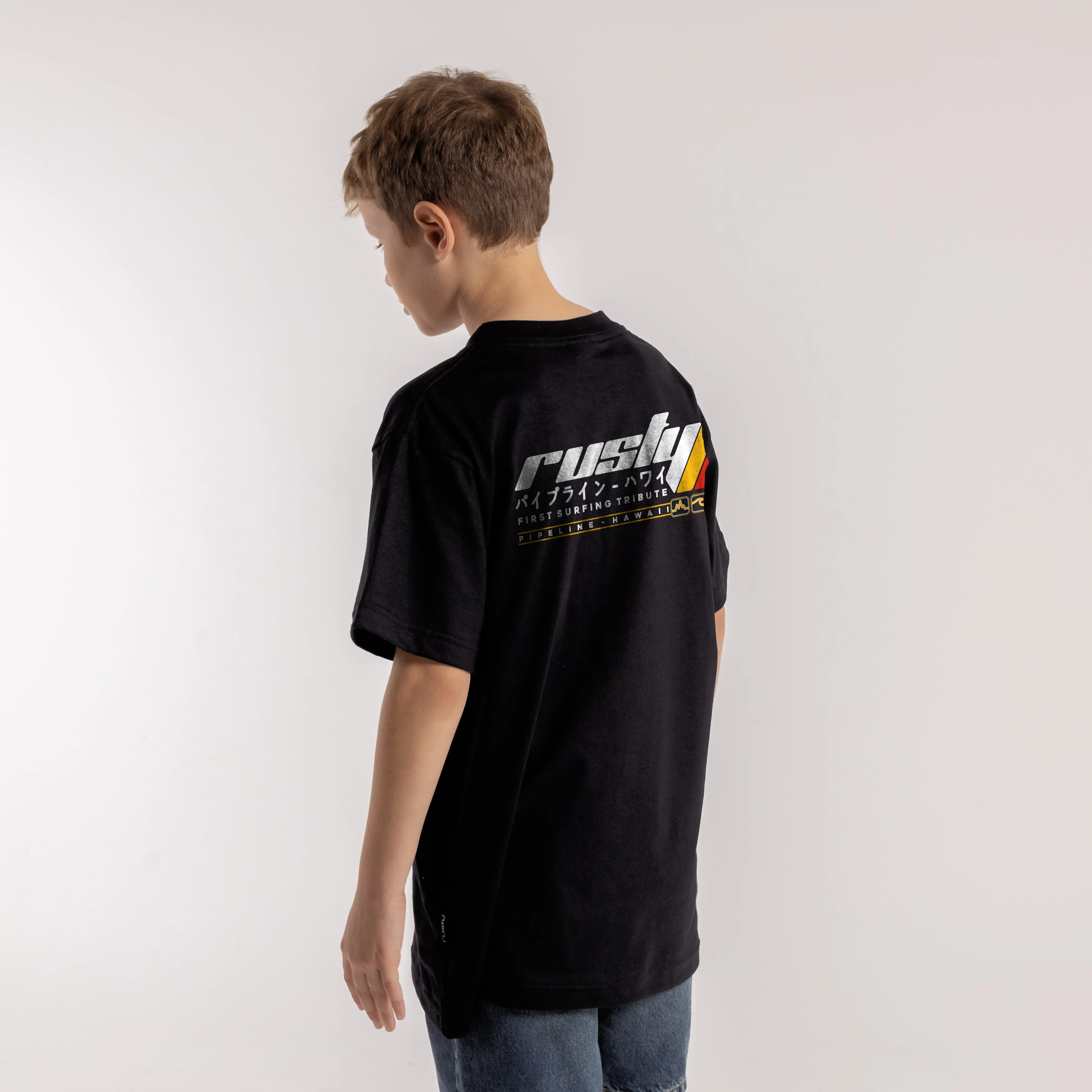 Remera Mc Rusty Kagoshima Tee Jr Black - Image 3