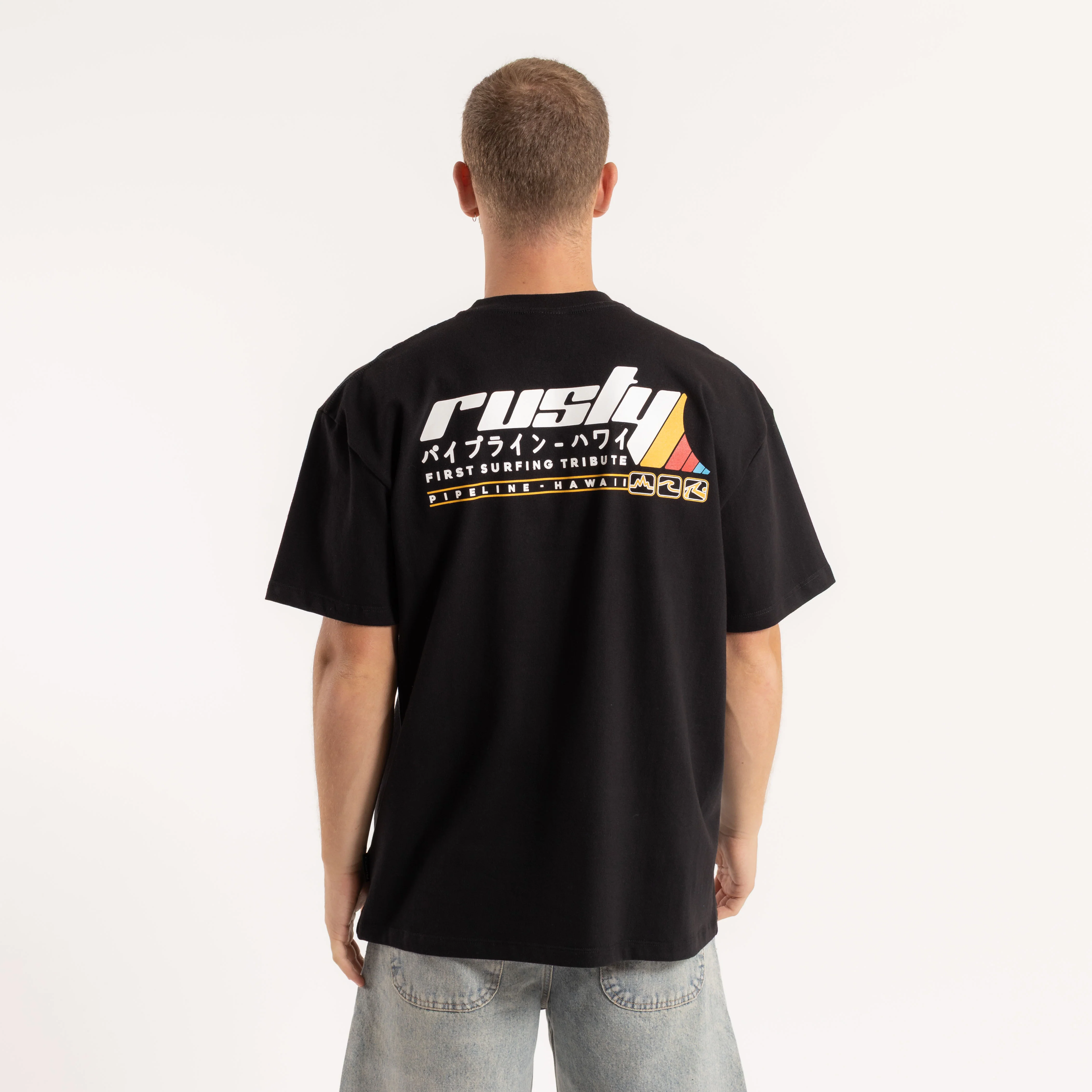 Remera Mc Rusty Kagoshima Tee Black - Image 4