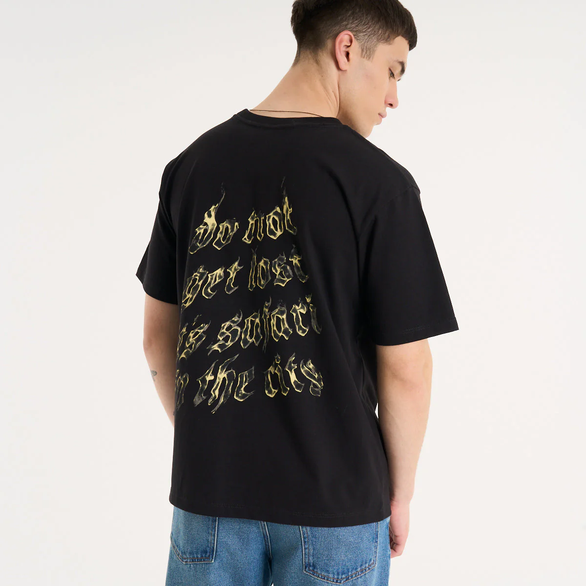 Remera Mc Vulk Lost Tee Black - Image 7