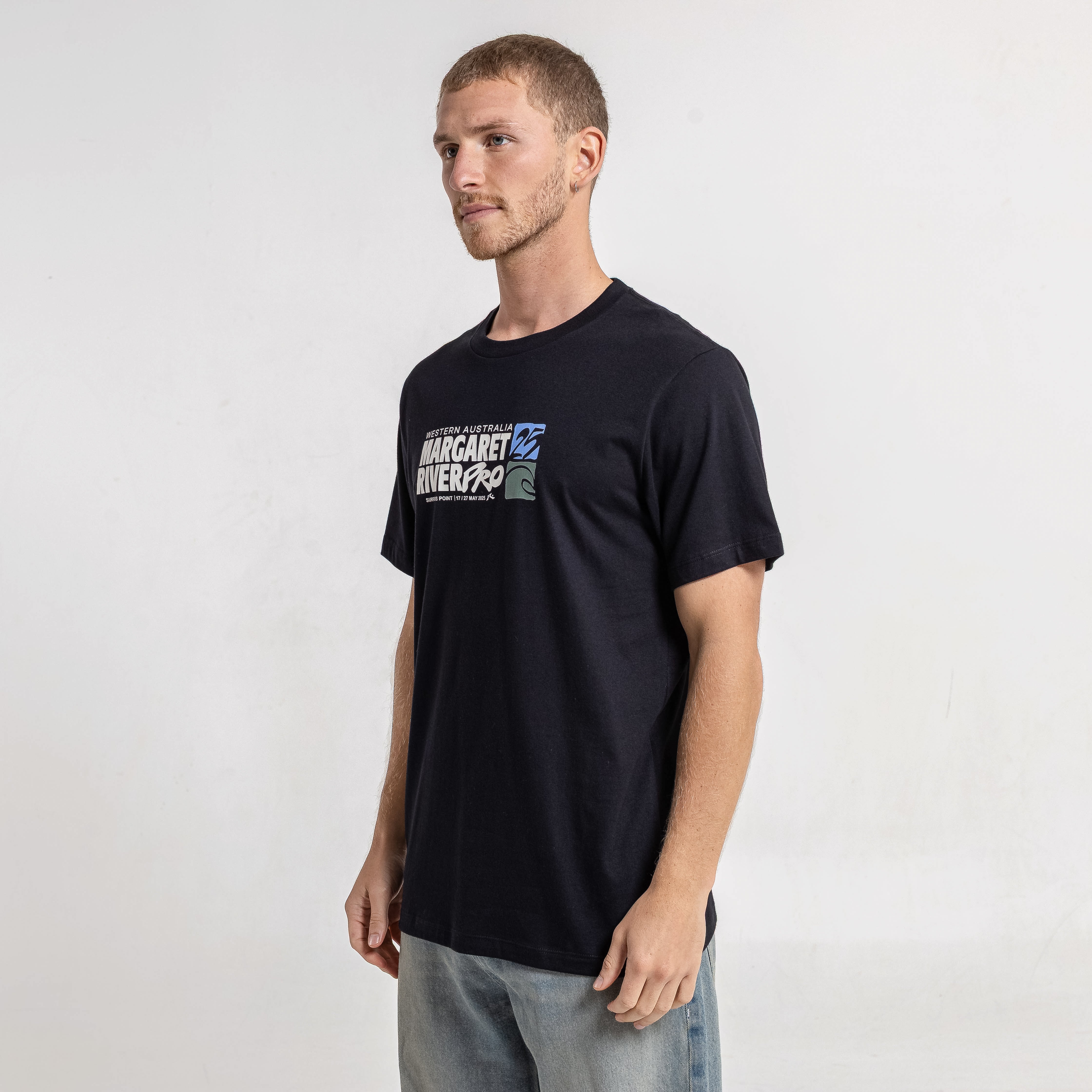 Remera Mc Rusty Margaret River 25 Serie 2 Tee Black - Image 2