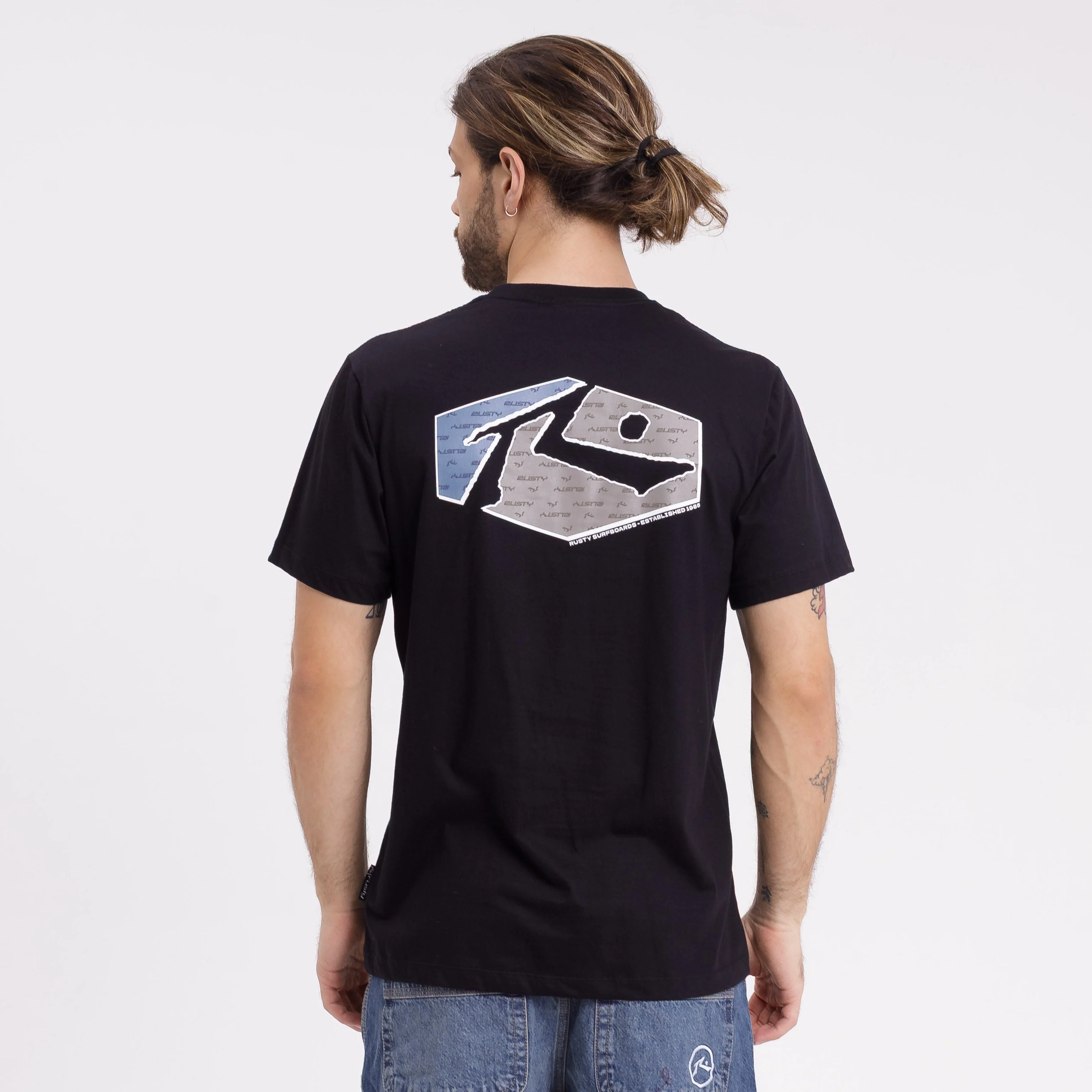 Remera Mc Rusty Phenom 4 Tee Black