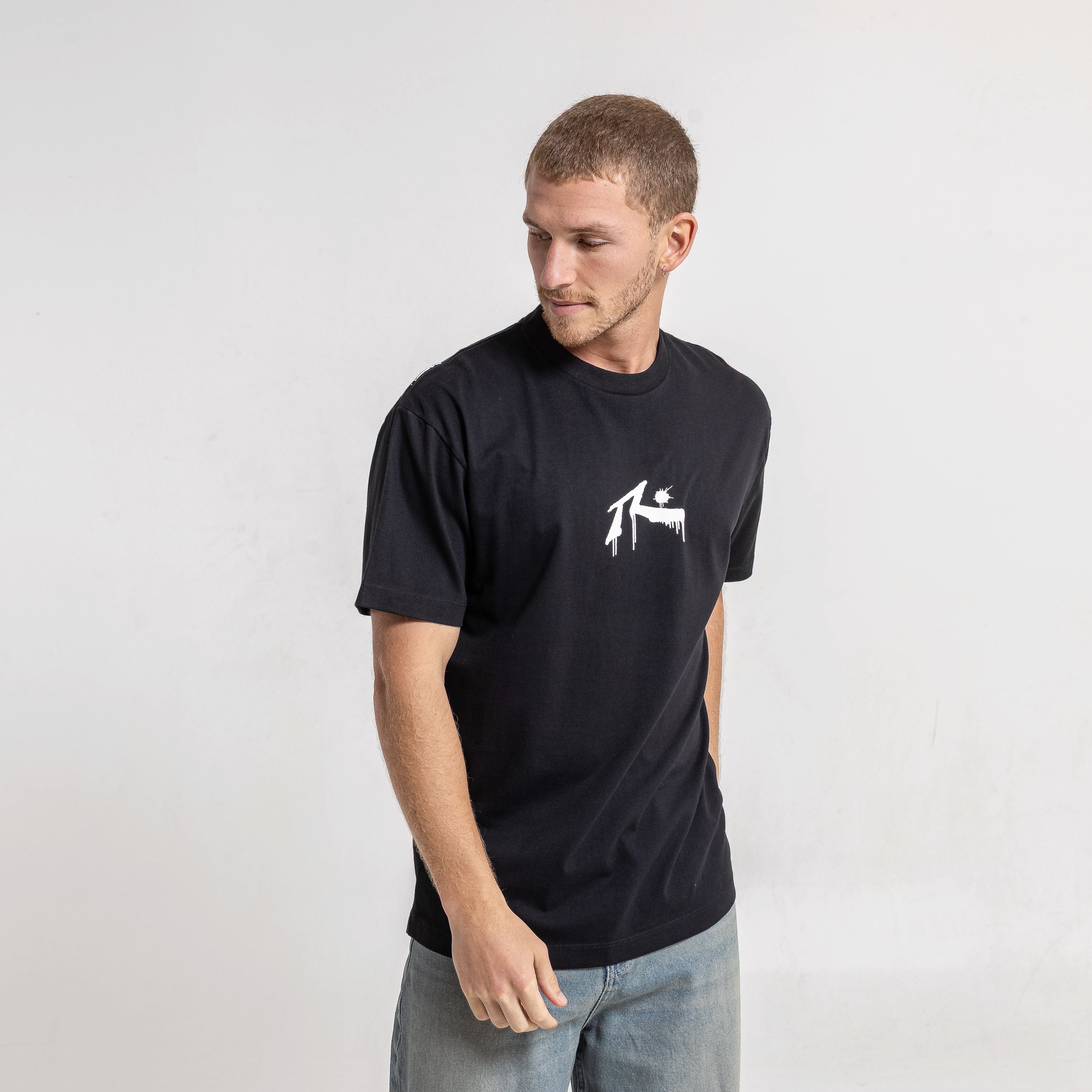 Remera Mc Rusty The Walll Tee Black - Image 2