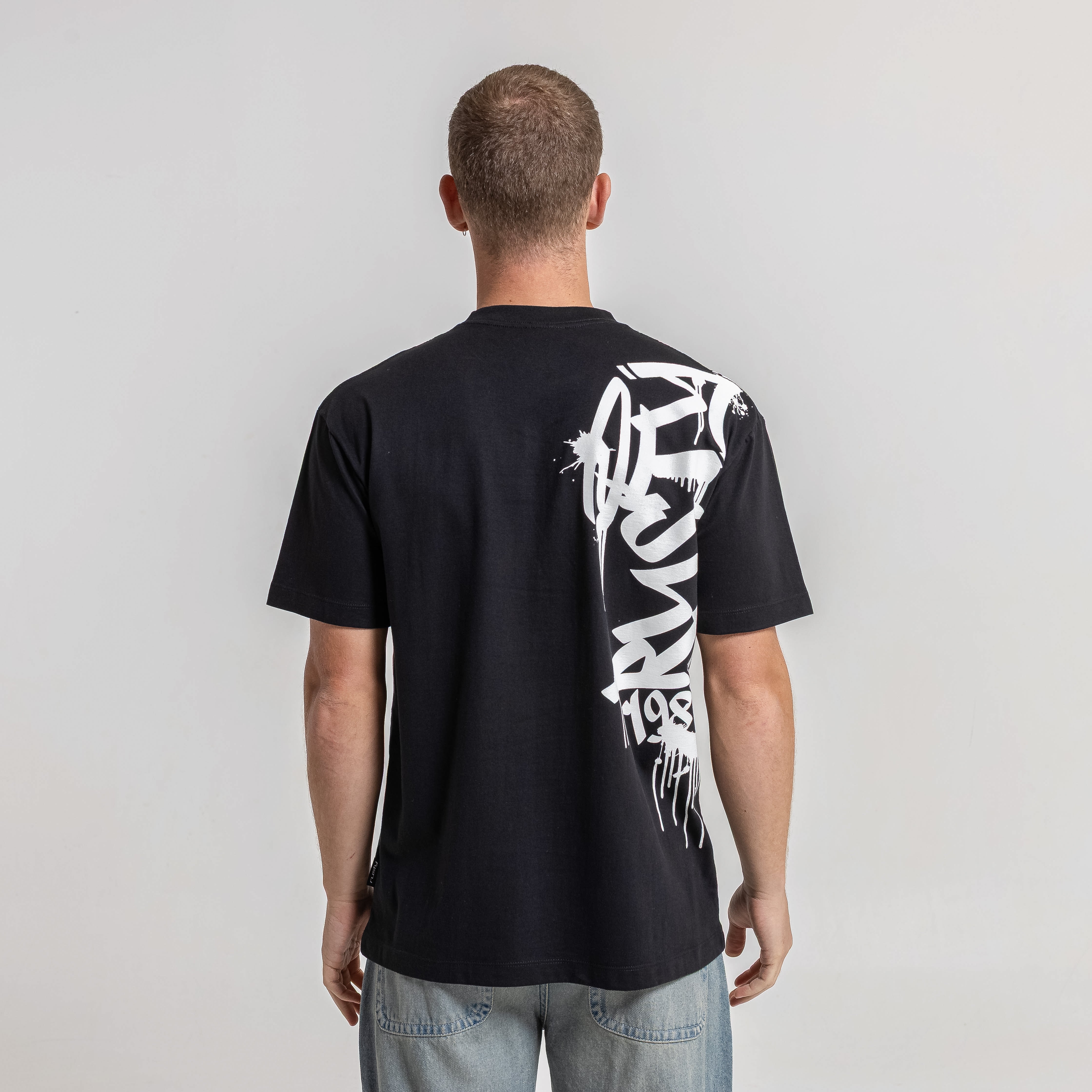 Remera Mc Rusty The Walll Tee Black - Image 3