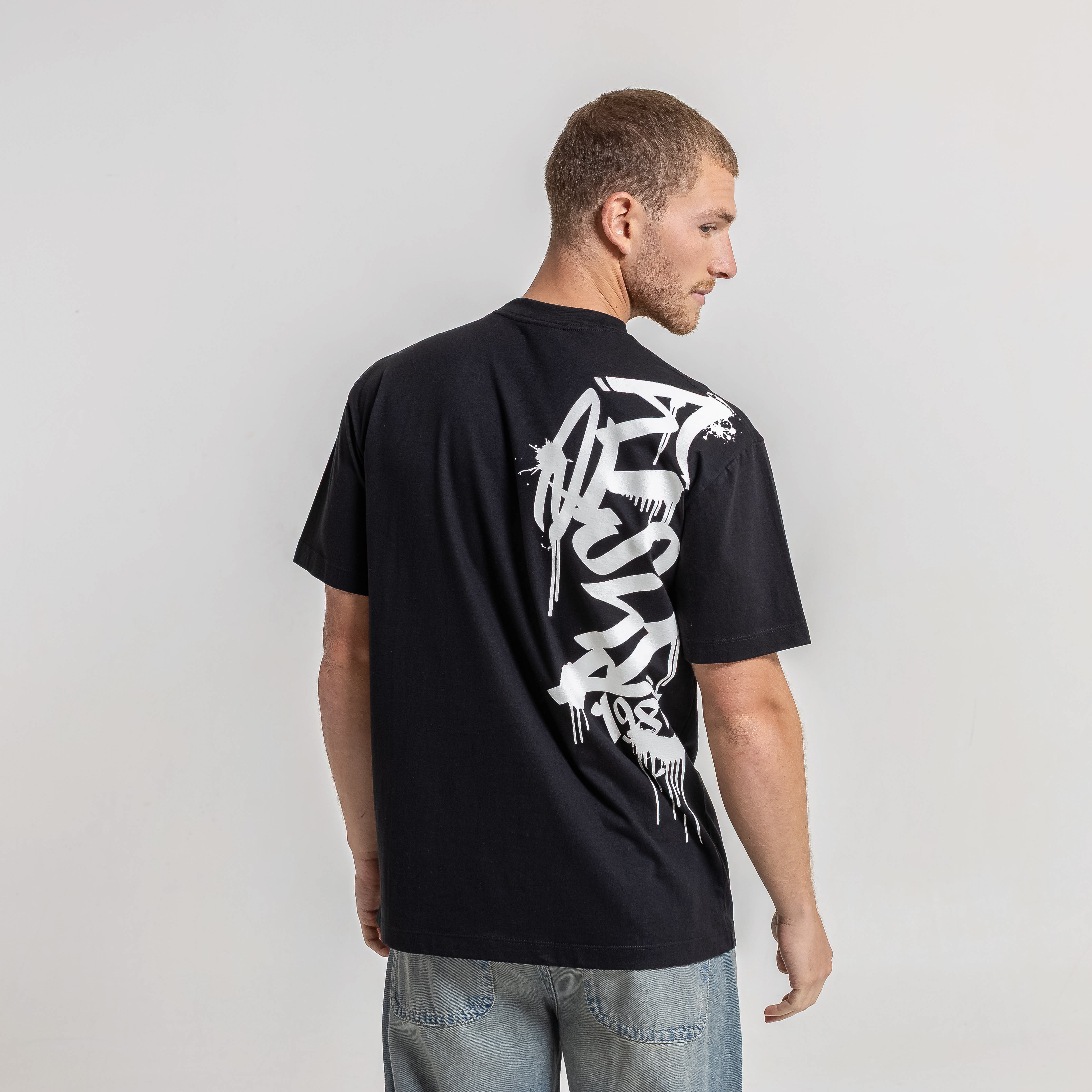 Remera Mc Rusty The Walll Tee Black - Image 4
